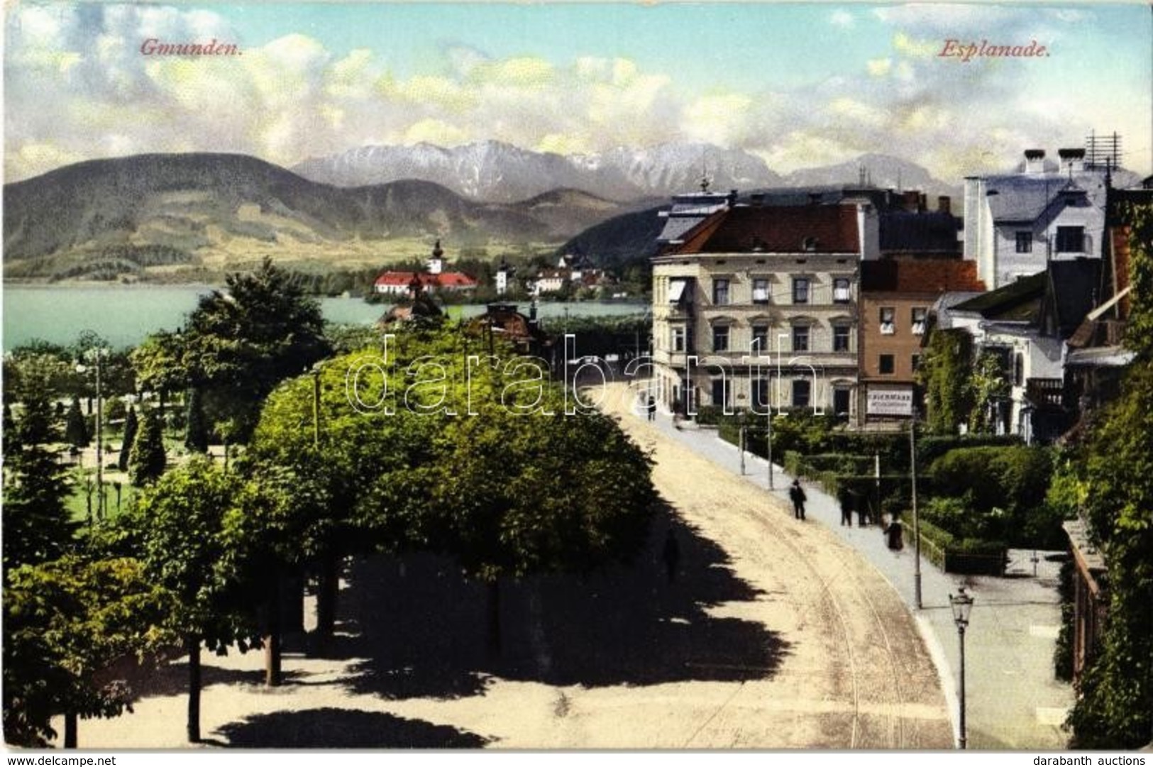 * T1/T2 1911 Gmunden, Esplanade - Non Classés