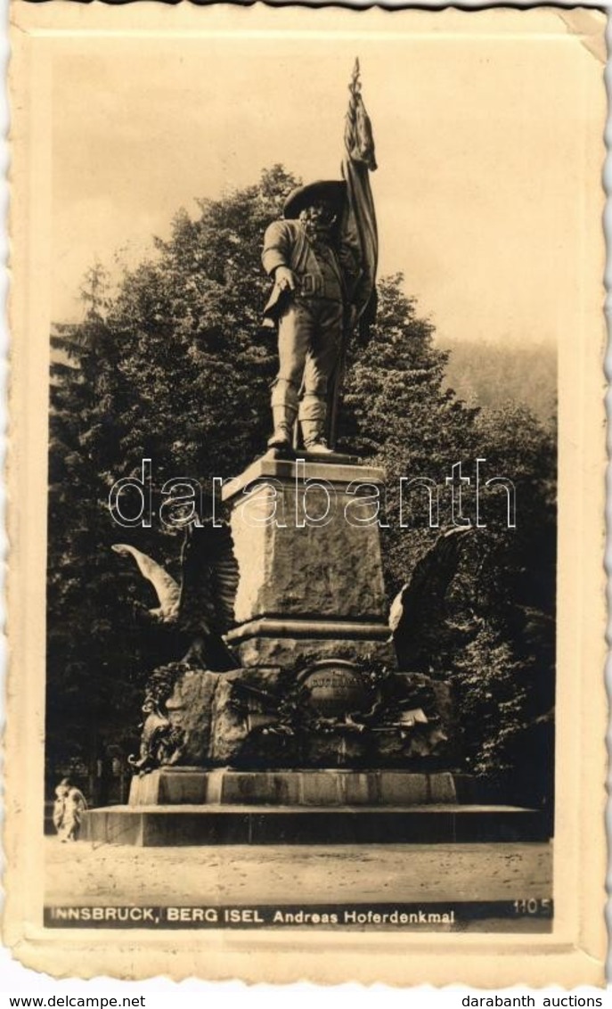 * T3/T4 1927 Innsbruck, Berg Isel, Andreas Hofer Denkmal / Monument (Rb) - Non Classés