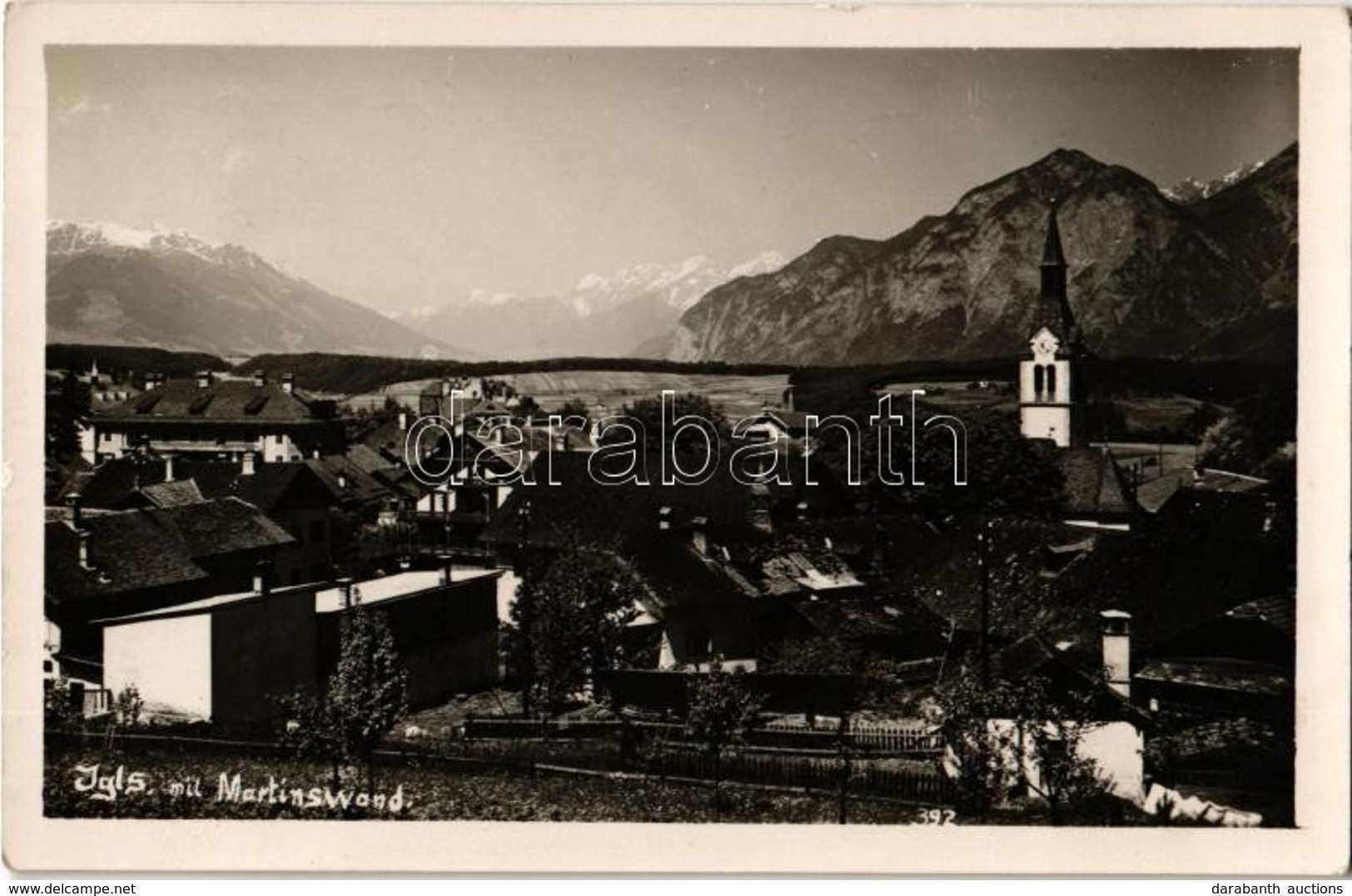 T1/T2 1935 Innsbruck, Igls Mit Martinswand / Village, Mountain - Ohne Zuordnung