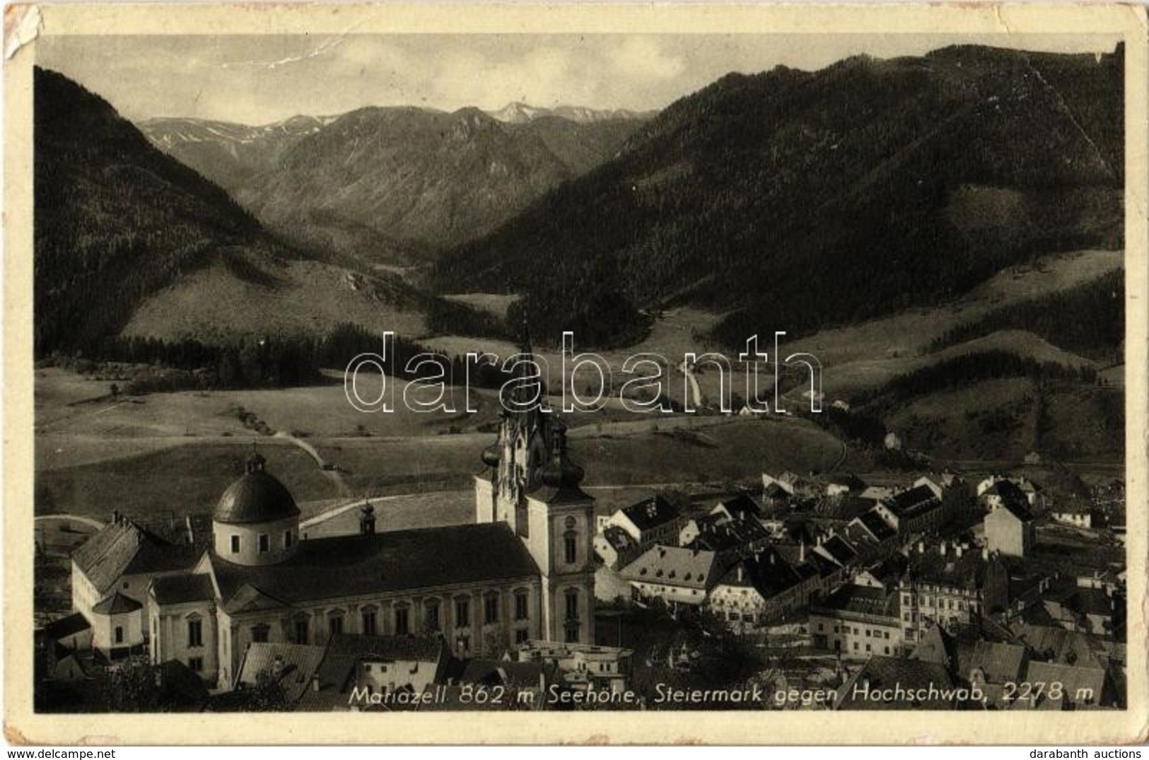 T2/T3 1937 Mariazell, Hochschwab / General View, Mountain (EK) - Unclassified