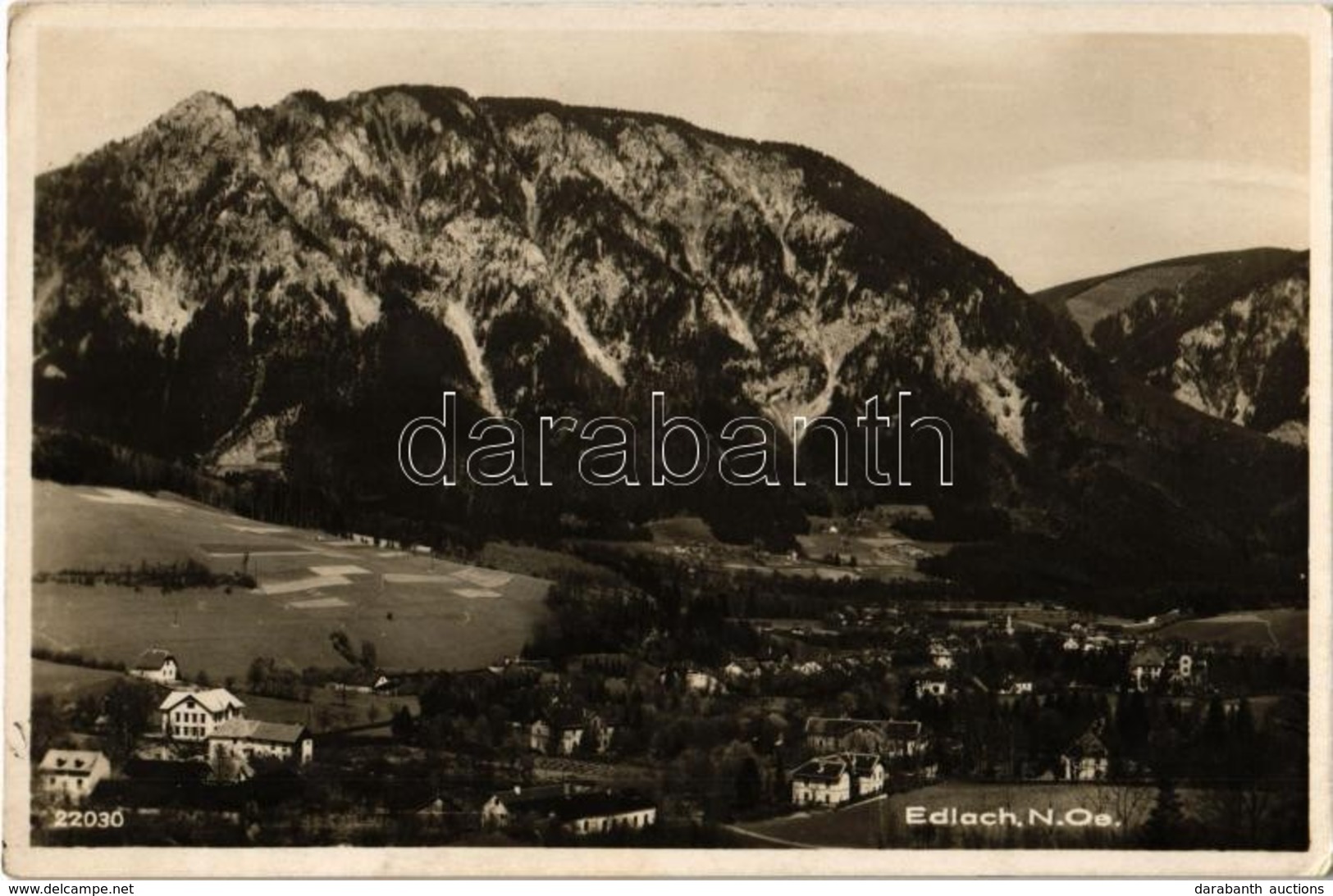 * T2/T3 1931 Reichenau An Der Rax, Edlach (fl) - Sin Clasificación