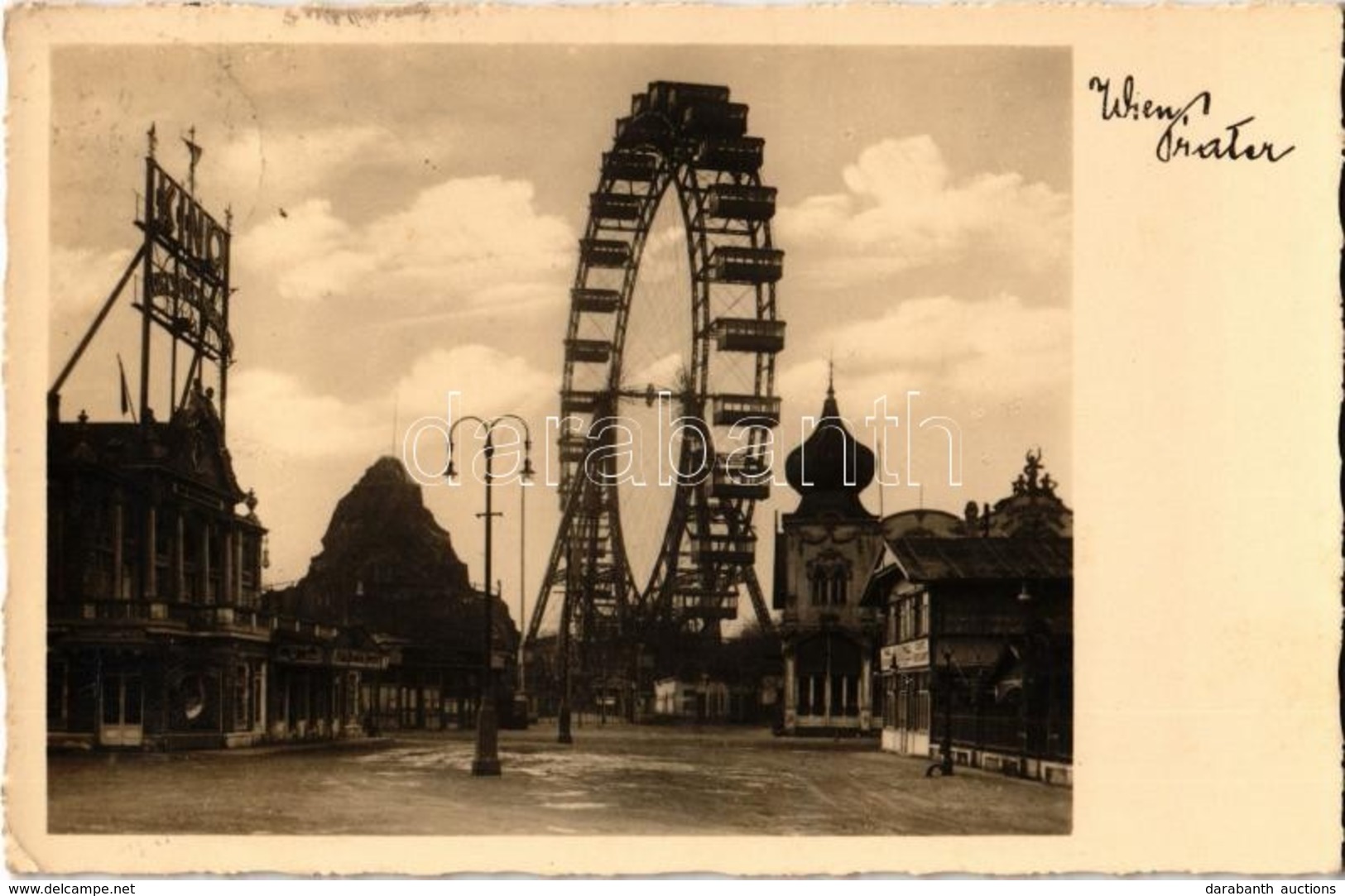 T2/T3 1932 Vienna, Wien, Bécs II. Prater / Amusement Park (EK) - Ohne Zuordnung