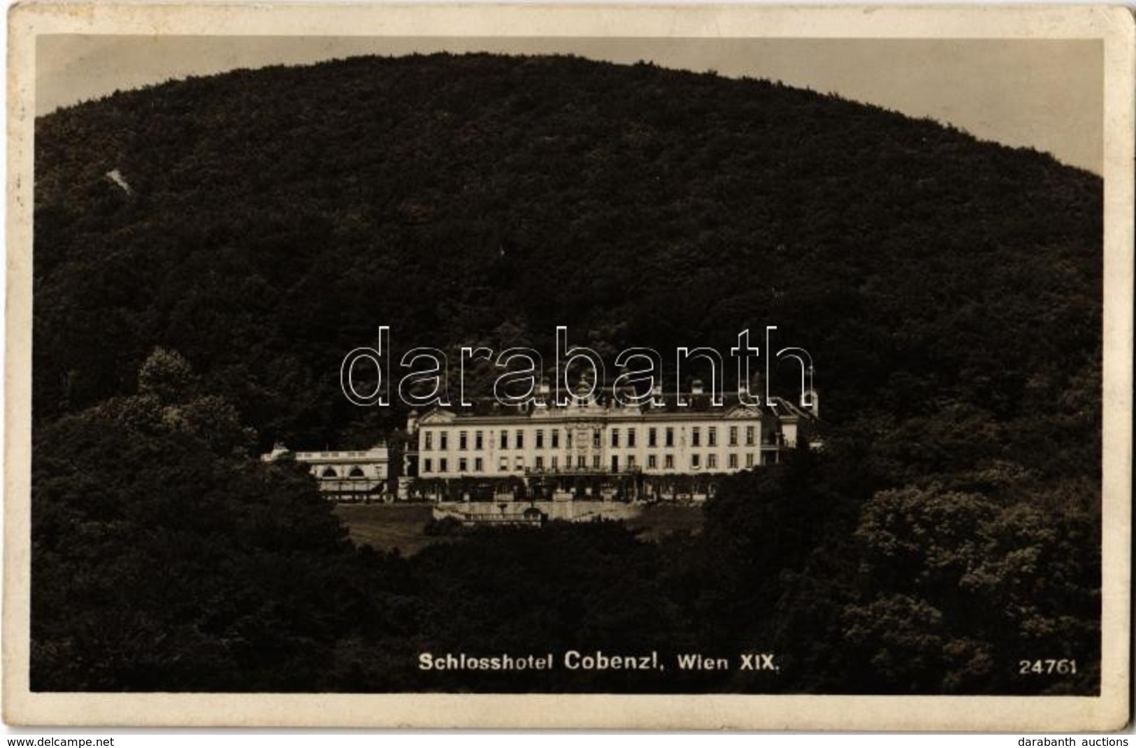 * T2 1930 Vienna, Wien, Bécs XIX. Schlosshotel Cobenzl / Castle Hotel - Ohne Zuordnung