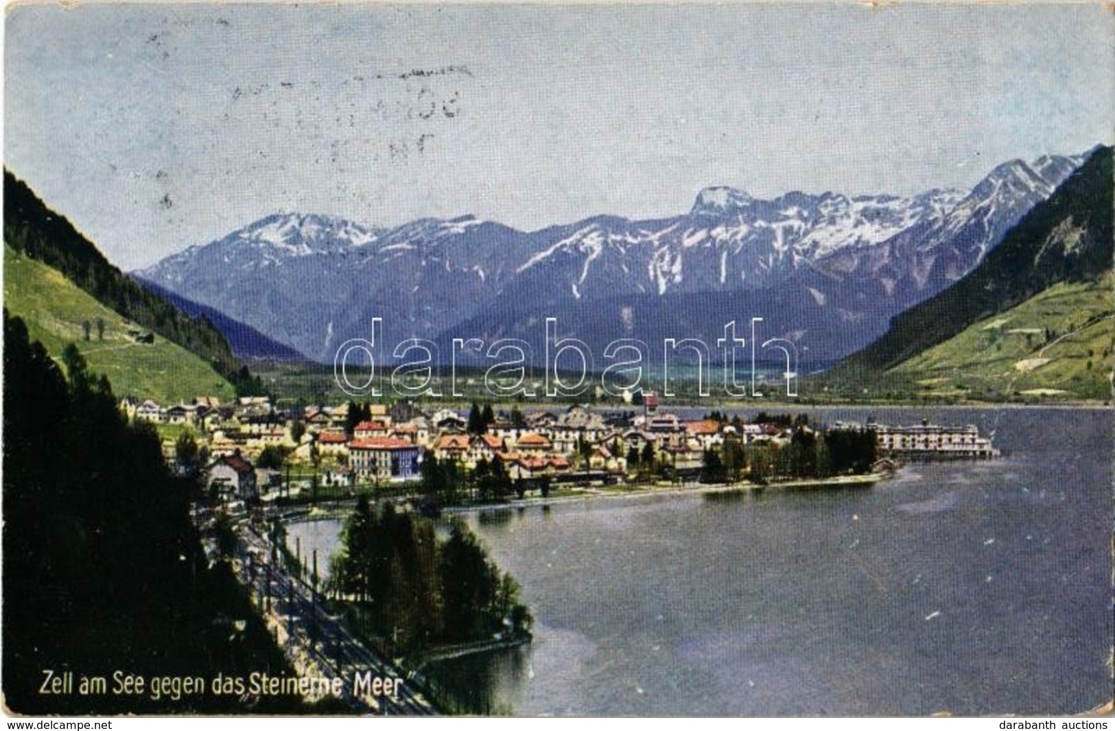 T2 1935 Zell Am See, Das Steinerne Meer / General View, Mountains, Lake - Ohne Zuordnung