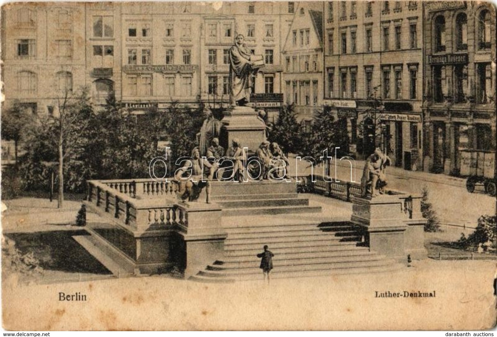 ** T3 Berlin, Luther-Denkmal / Monument (EK) - Ohne Zuordnung