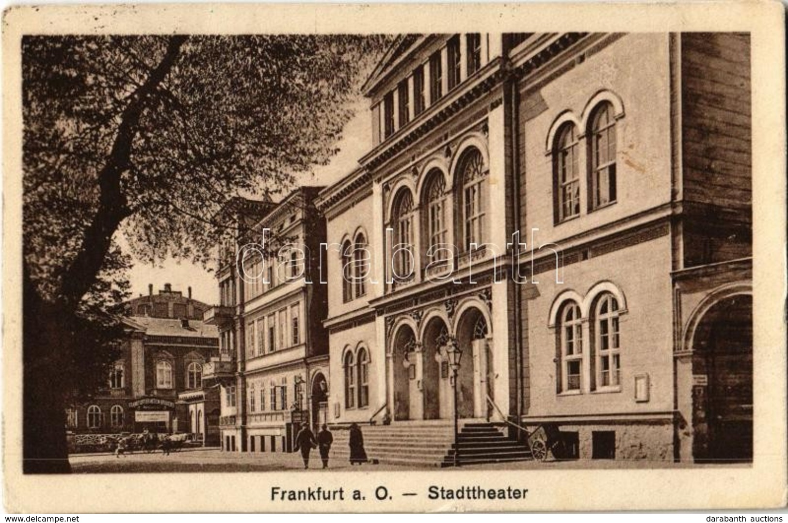 T2 1928 Frankfurt (Oder), Stadttheater / Theatre - Ohne Zuordnung