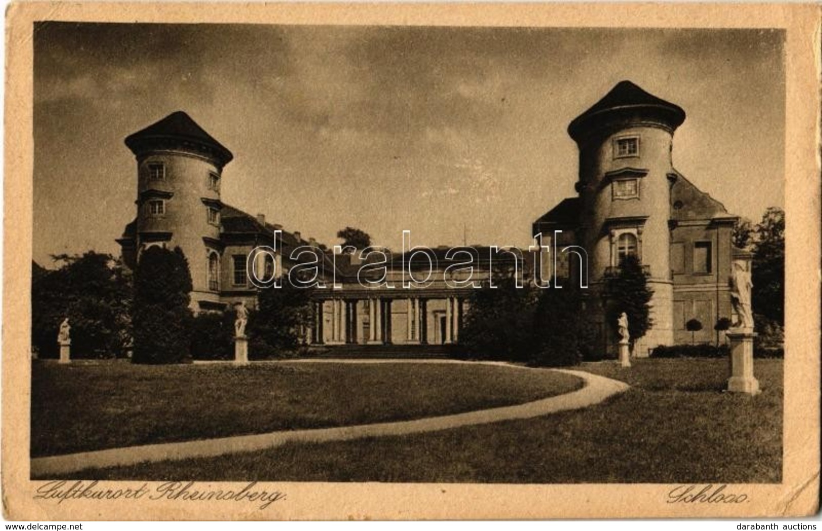 * T2/T3 1925 Rheinsberg, Schloss / Castle (EK) - Ohne Zuordnung