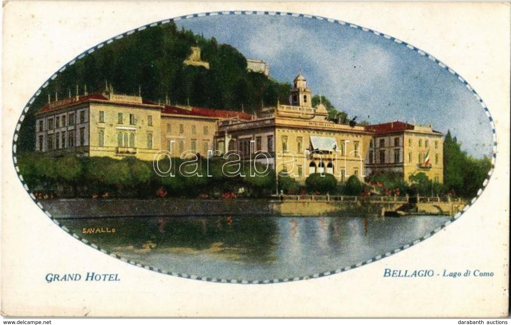 T2 1937 Bellagio, Lago Di Como, Grand Hotel / Lake, Hotel S: Savallo - Non Classés