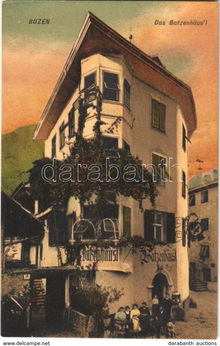 * T2 Bolzano, Bozen (Südtirol); Das Batzenhäus'l / Restaurant, Beer Hall And Hotel - Ohne Zuordnung