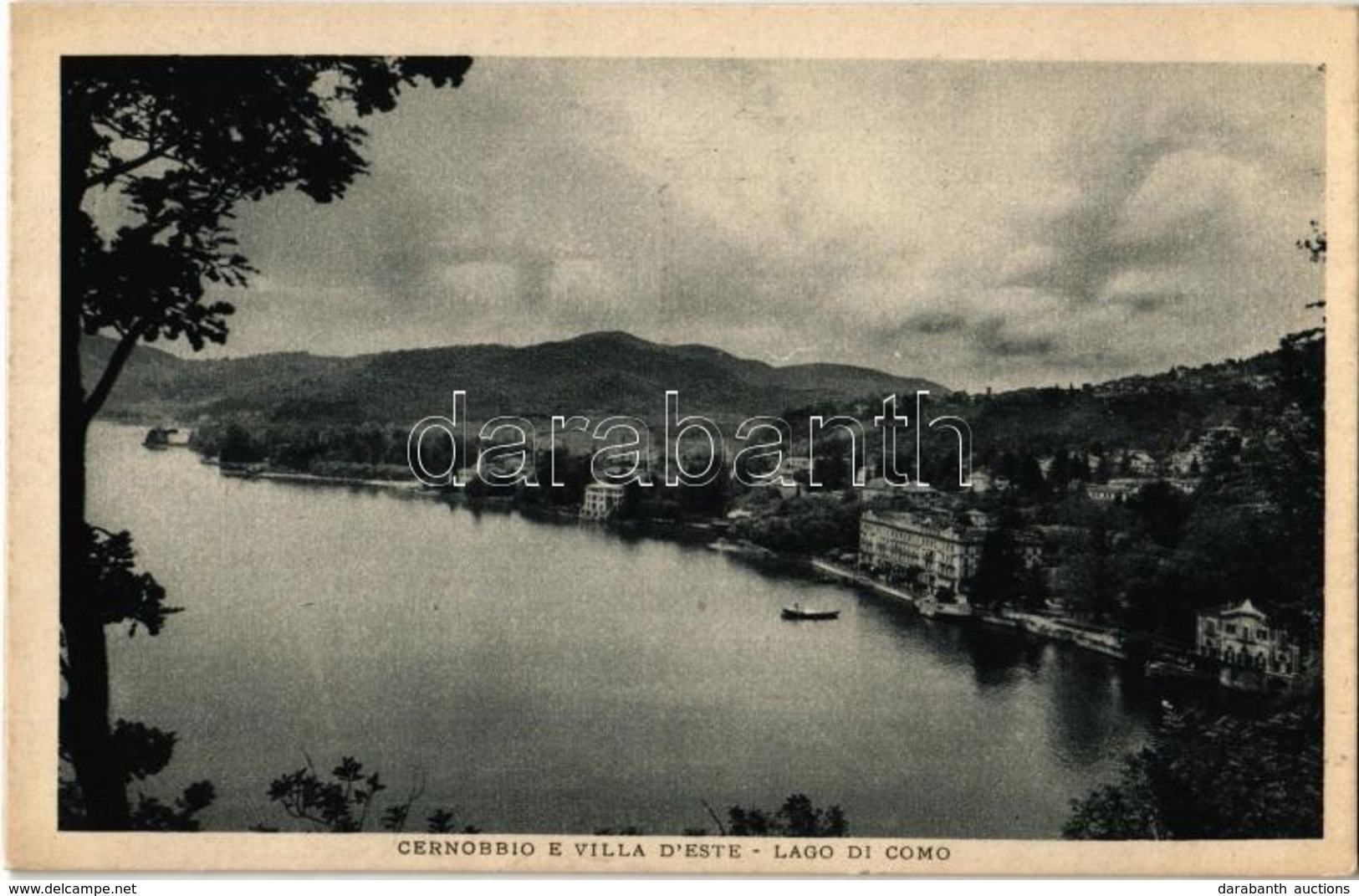 ** T1/T2 Cernobbio, Villa D'Este, Lago Di Como / General View, Villa, Lake - Non Classés