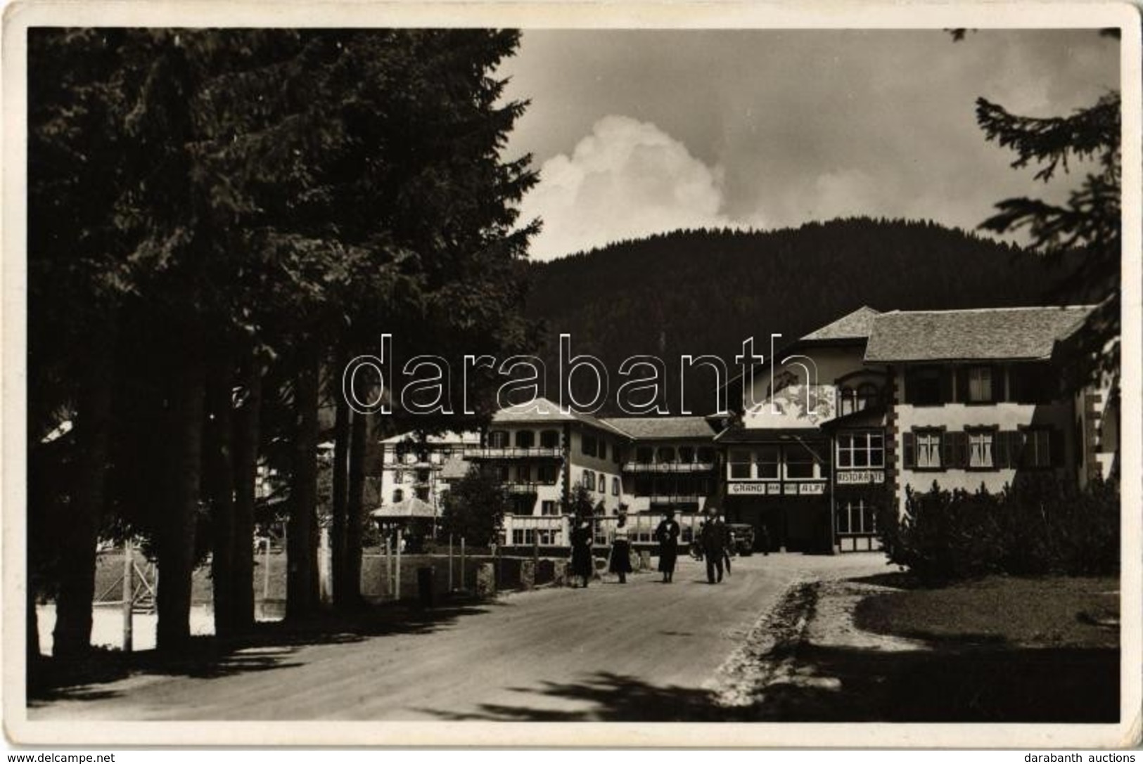 T2 1935 Madonna Di Campiglio, Grand Albergo Delle Alpi / Hotel - Non Classés