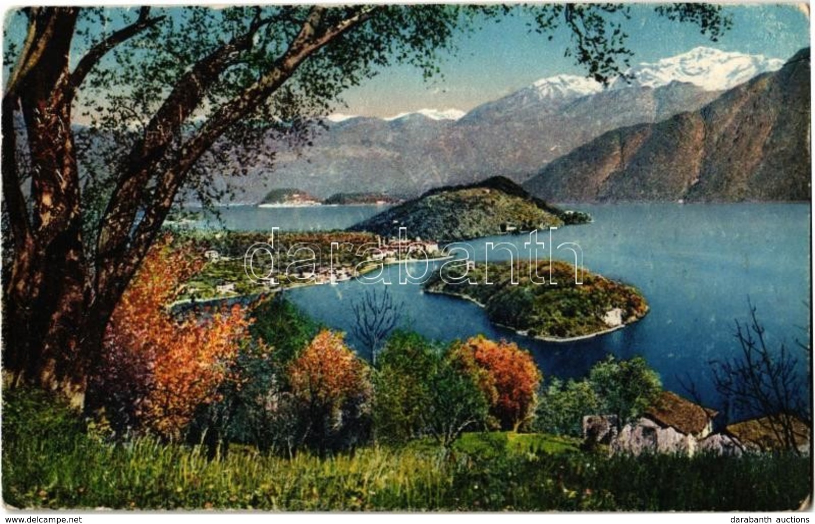 T2 1930 Tremezzina, Isola Comacina, Lago Di Como / General View, Island, Lake - Unclassified