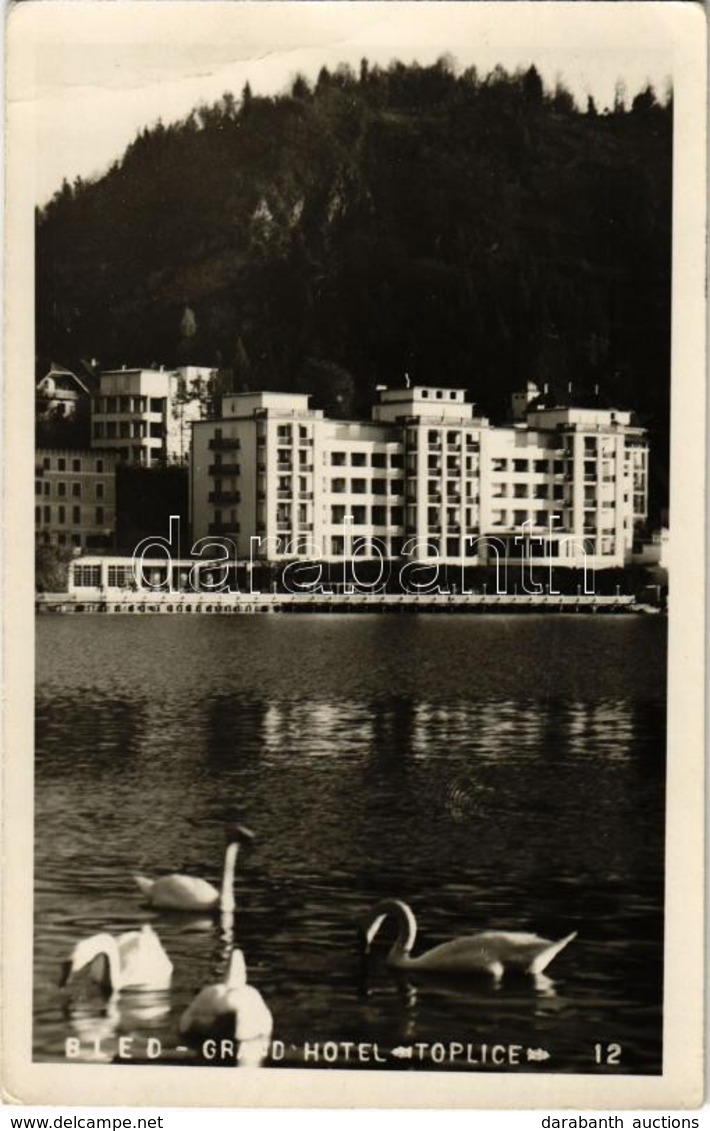 T2/T3 1937 Bled, Grand Hotel 'Toplice' (fa) - Non Classés