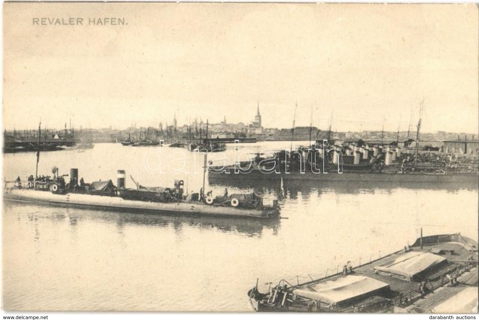** T2 Revaler Hafen / Tallin Port, Navy Torpedoboats - Unclassified