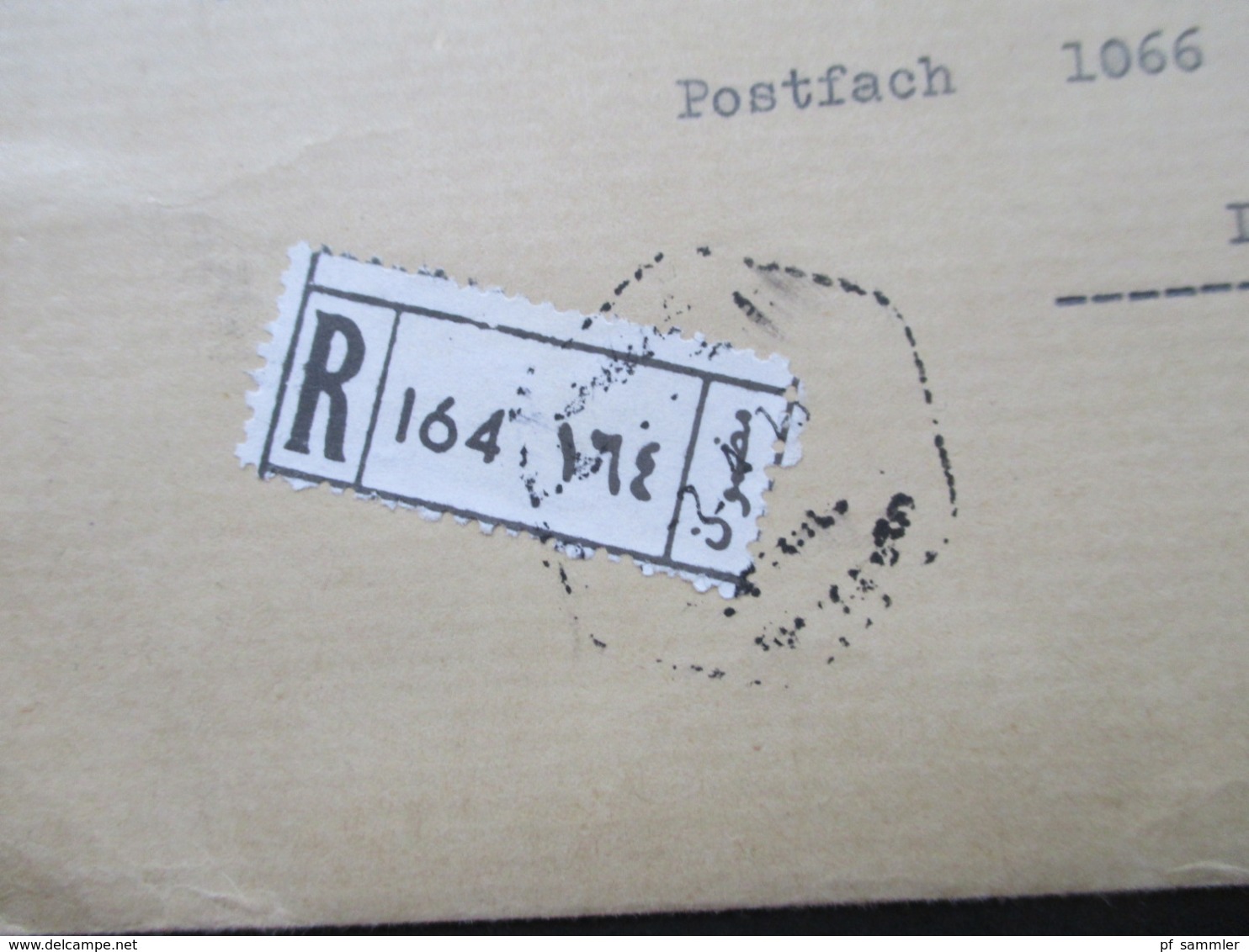 Libanon / Liban 1970er Jahre Air Mail / Registered Beirut Nach Bamberg Mit Luftpostmarke - Lebanon