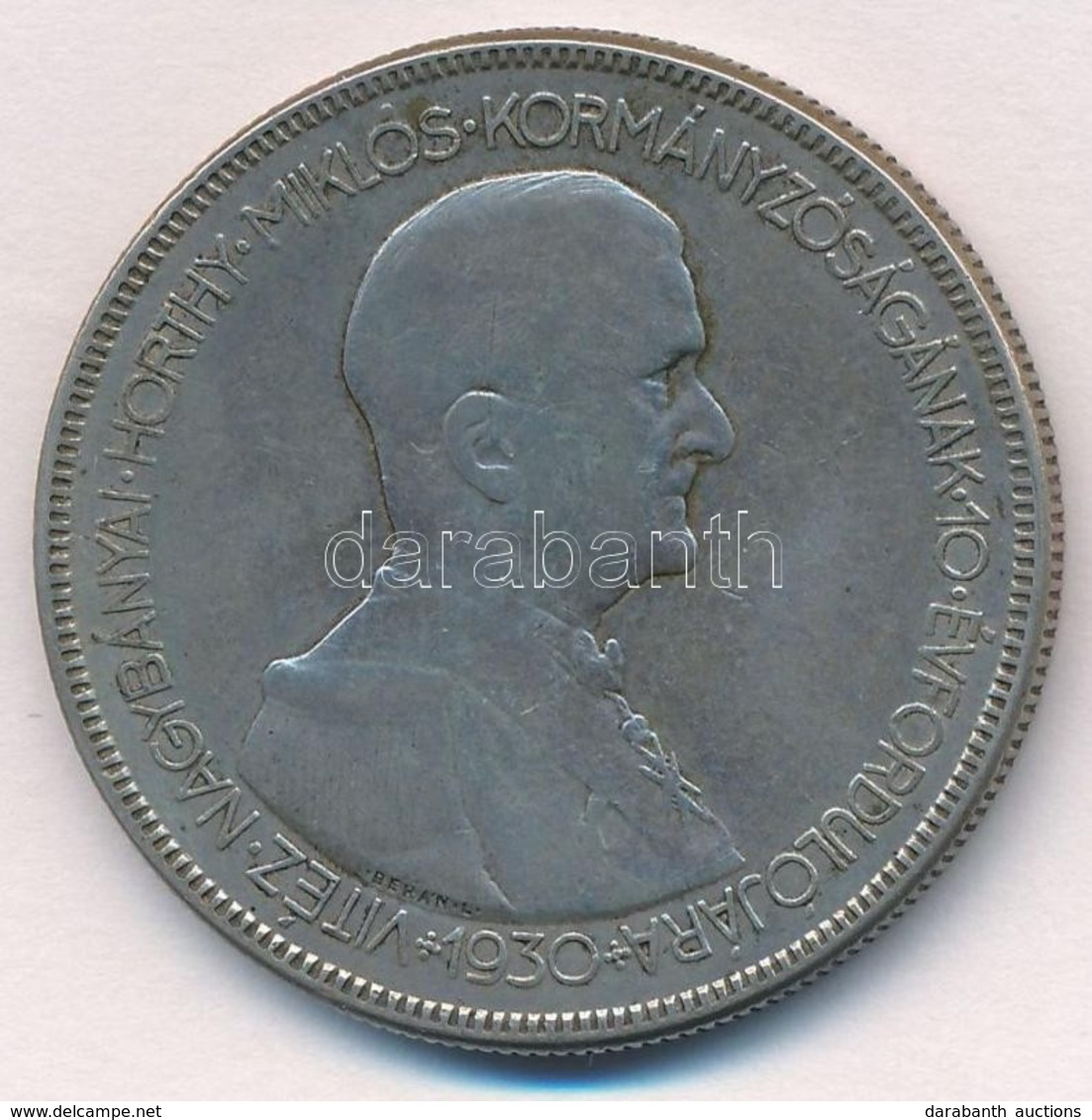 1930. 5P Ag 'Horthy Jobbra' T:2-,3
Adamo P8 - Ohne Zuordnung