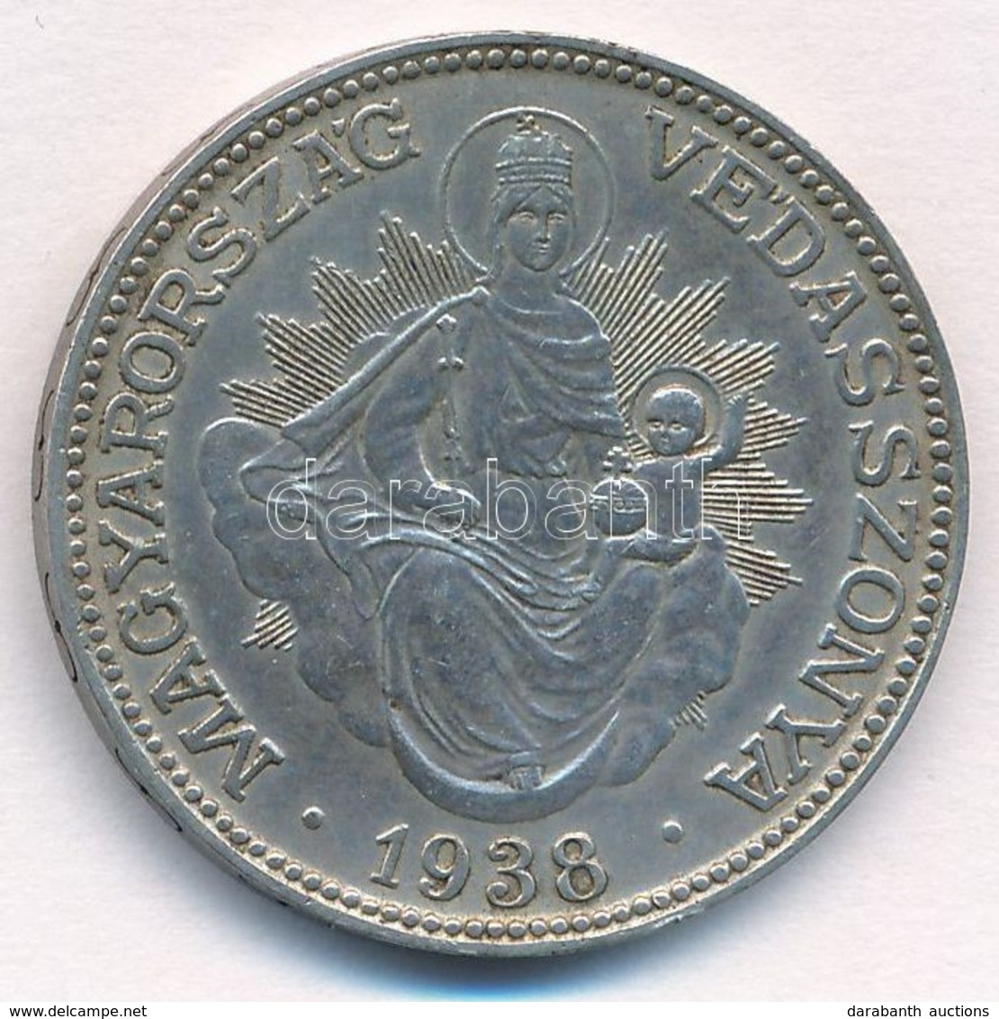 1938. 2P Ag 'Madonna' T:1- 
Adamo P7 - Ohne Zuordnung