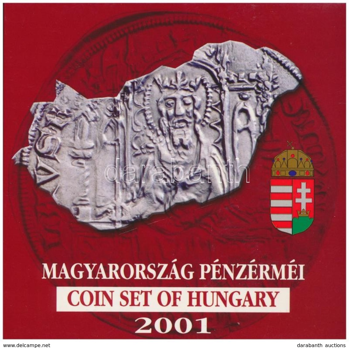 2001. 1Ft-100Ft (7xklf) Forgalmi Sor Dísztokban, 'Magyarország Pénzérméi' Sorozat T:BU Adamo FO34 - Ohne Zuordnung