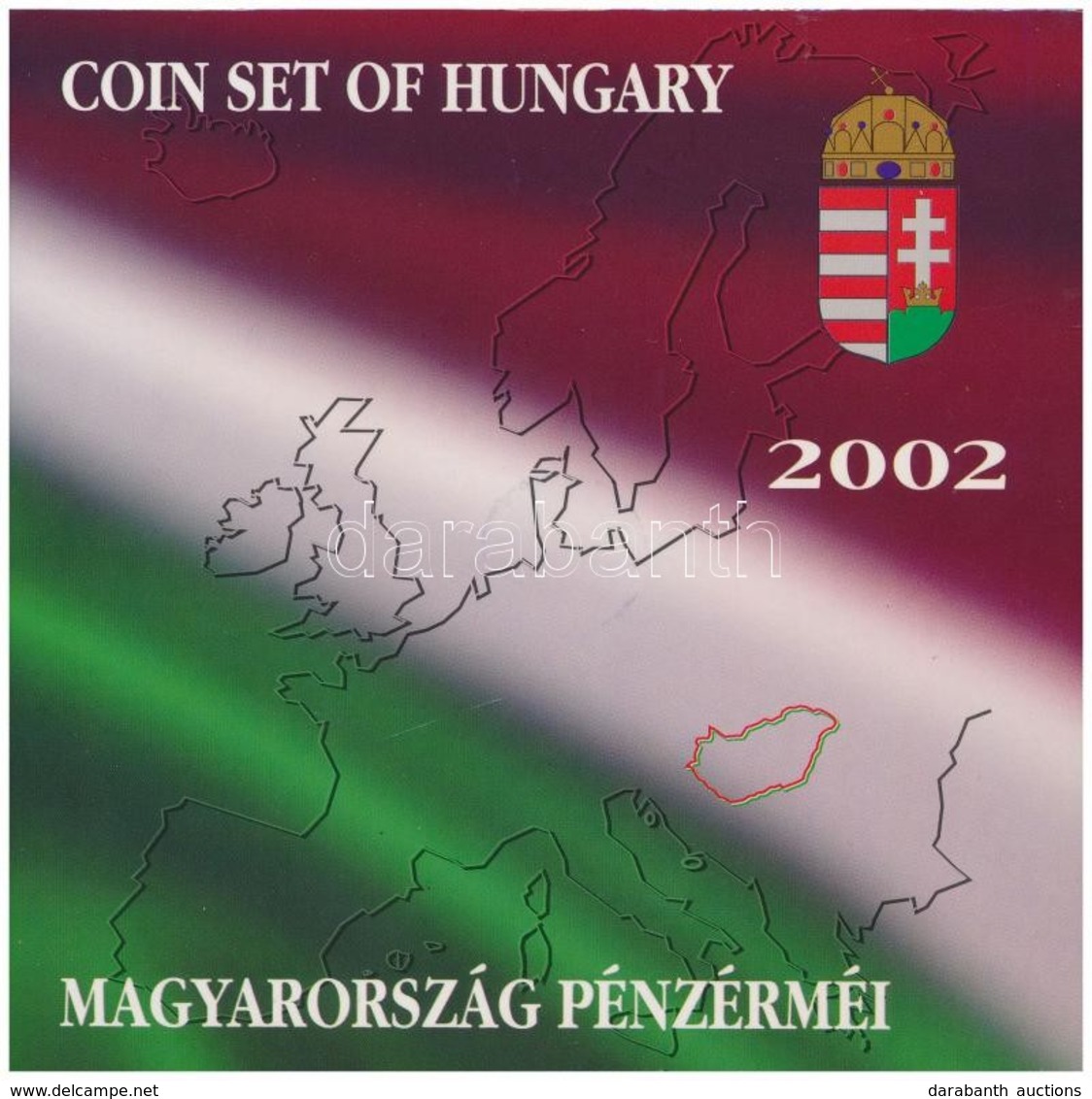 2002. 1Ft-100Ft (7xklf) + 100Ft 'Kossuth' Forgalmi Sor Szettben T:BU Adamo FO35 - Unclassified