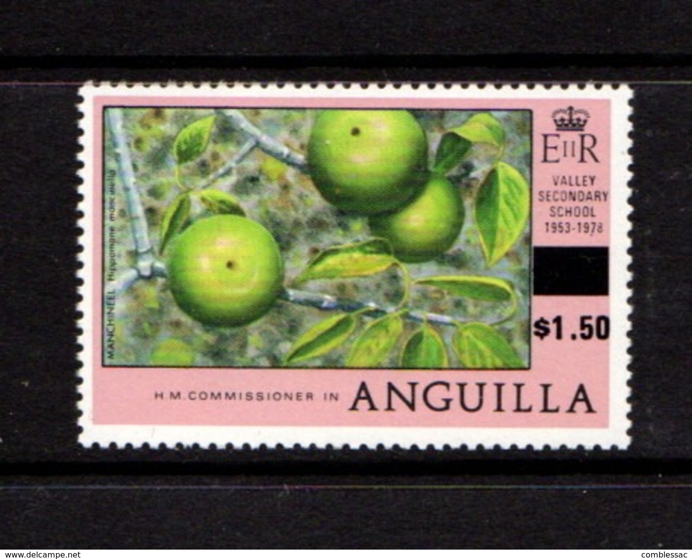 ANGUILLA    1978    $1.50  On  $2.50  Manchincel    MNH - Anguilla (1968-...)