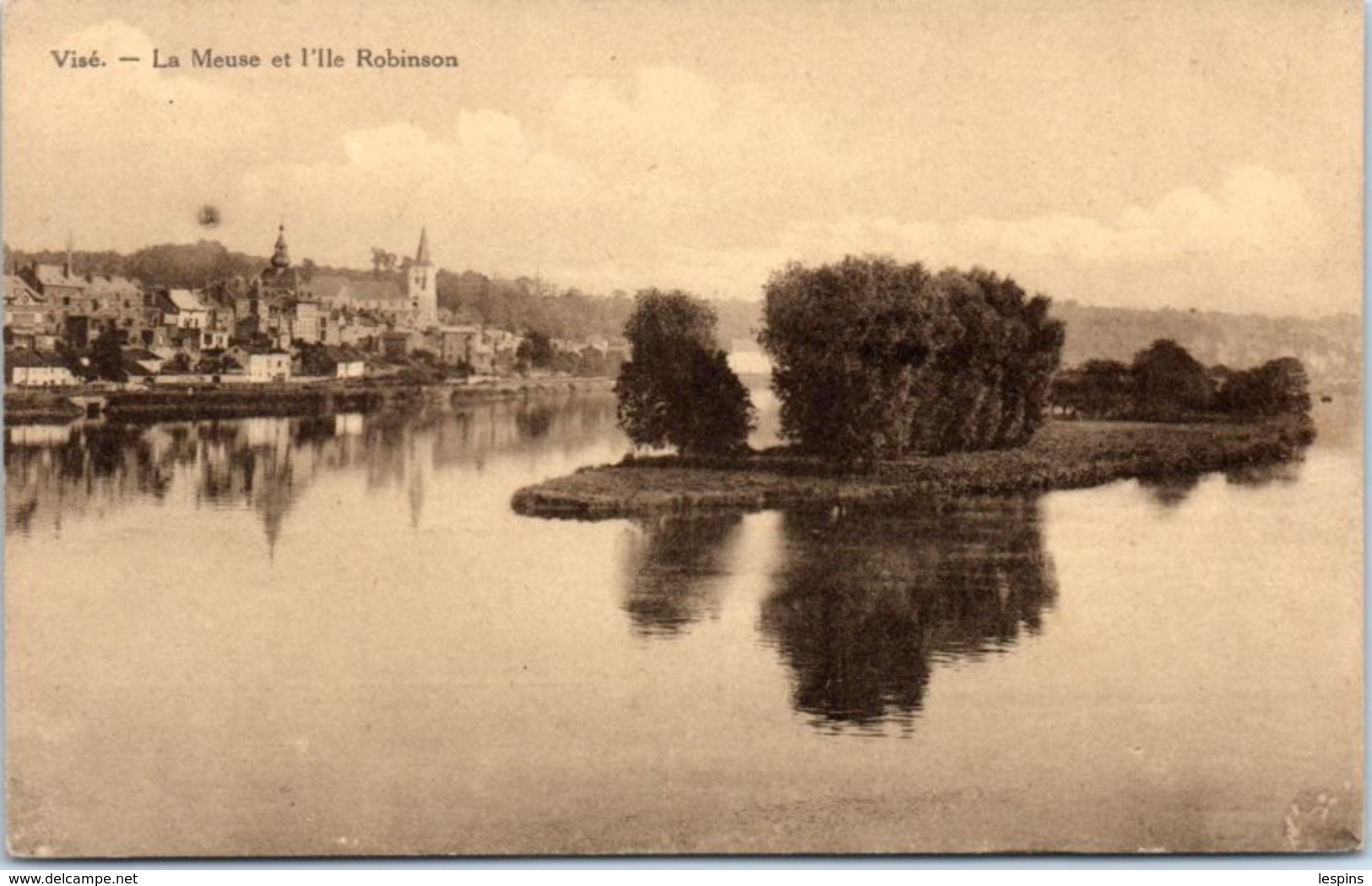 BELGIQUE --  VISE --  La Meuse Et L'Ile Robinson - Wezet