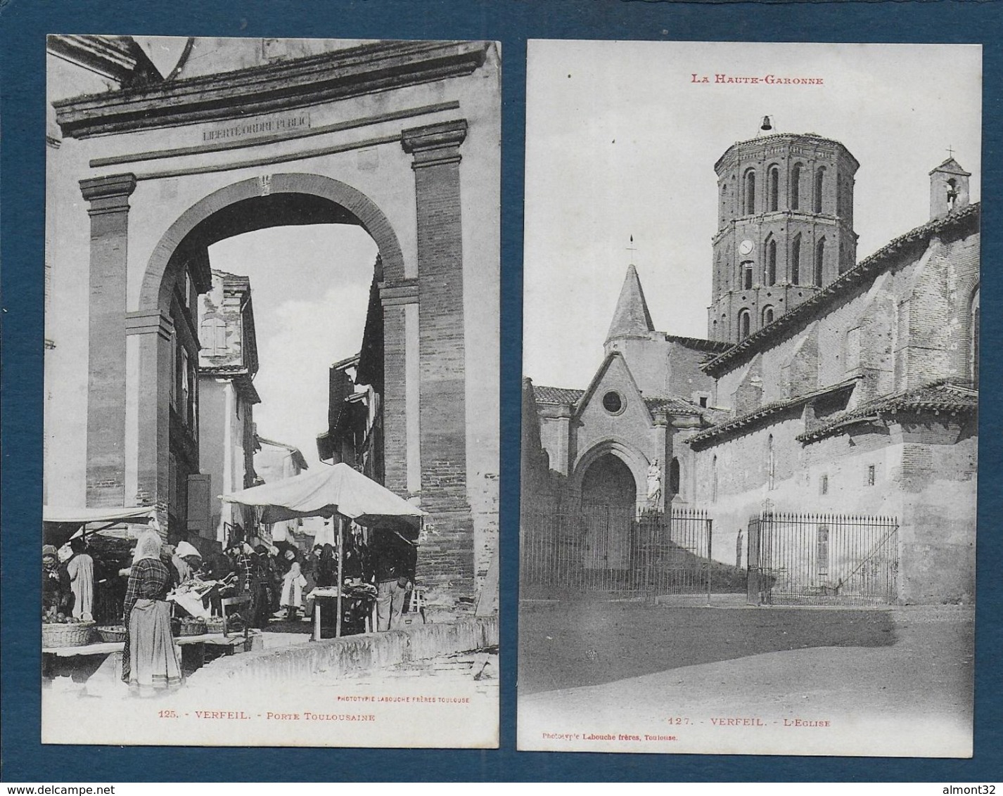 VERFEIL - 2 Cartes - Verfeil