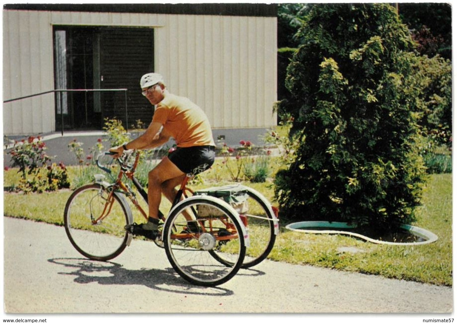 CP ANDRE DILINGER A Effectué Sur Son Tricycle 200 000 Km Soit 5 Fois Le Tour De La Terre - LESPARRE MEDOC - Cyclisme