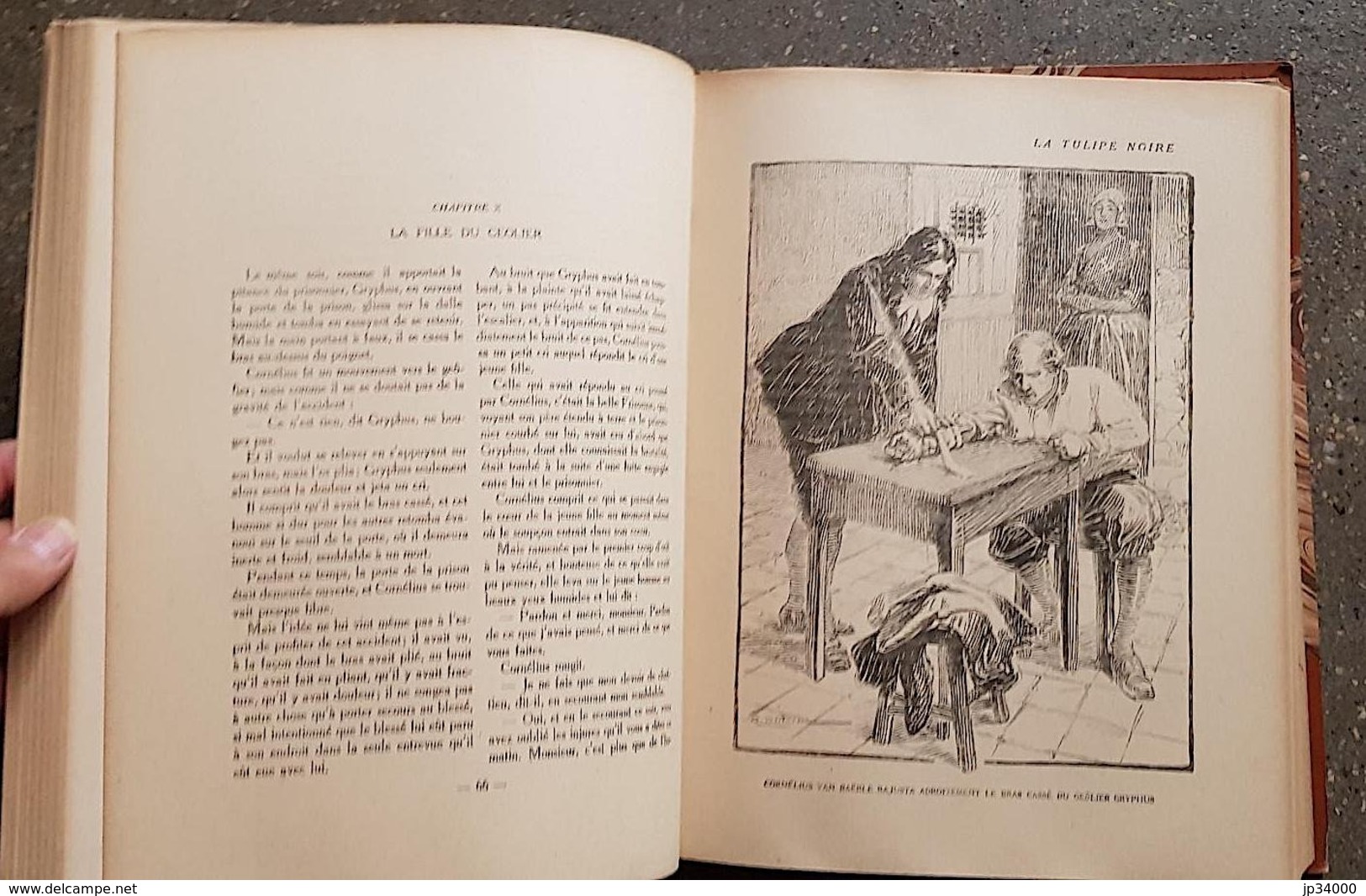 LA TULIPE NOIRE Par ALEXANDRE DUMAS Chez HACHETTE En 1930. Bon état - 1901-1940