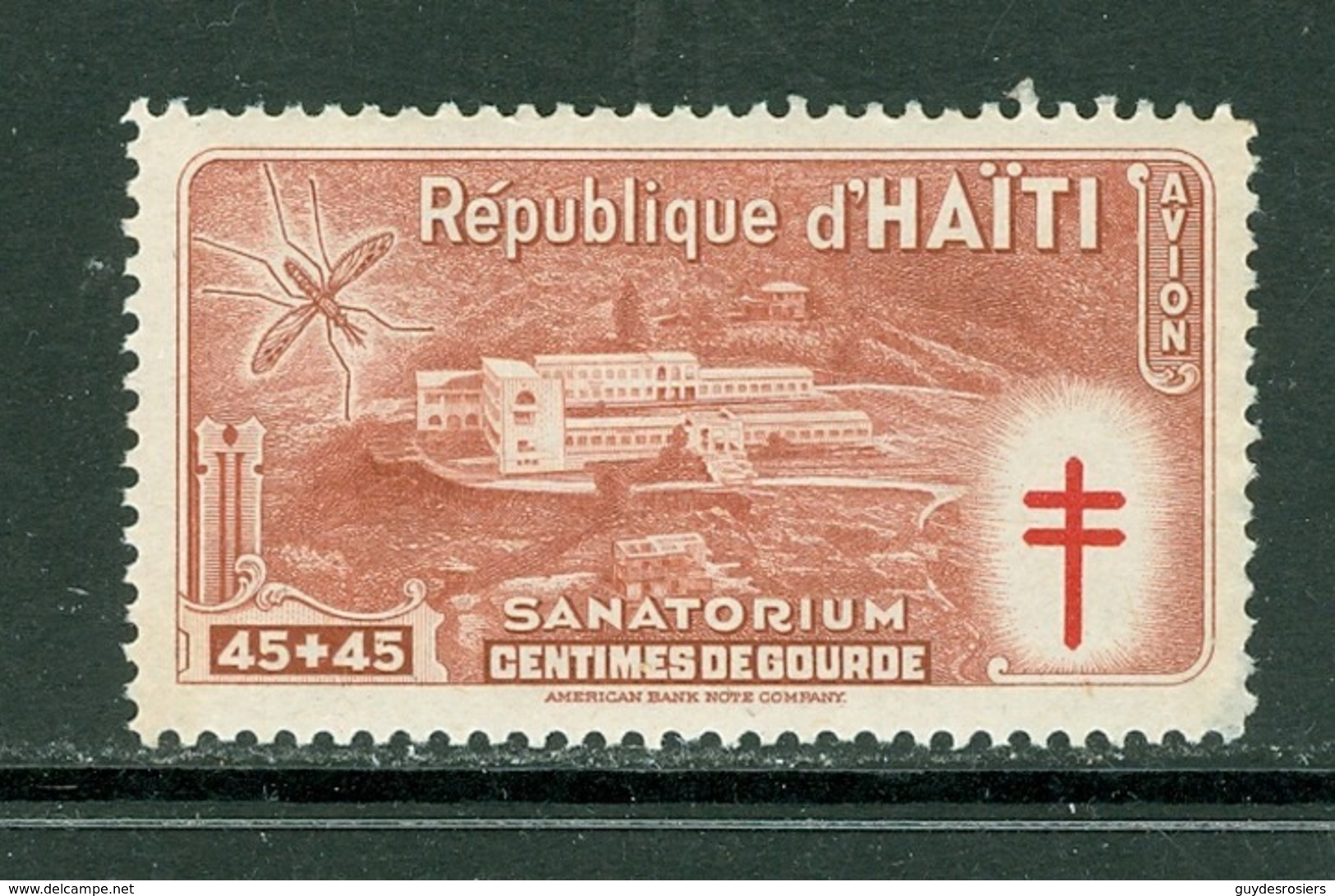 Tuberculose / Tuberculosis. Haïti; Timbre Scott Stamp # CB-5; Neuf, Trace De Charnière / Mint, Trace Of Hinge (8194) - Haiti