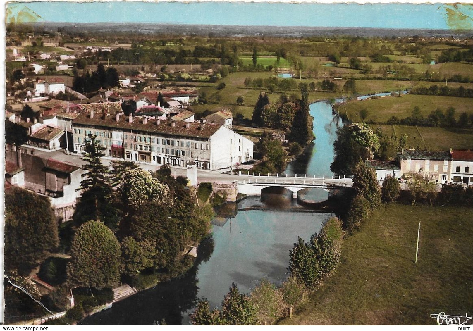 PONT DE VAUX - Vue Panoramique - La Reyssouze - Pont-de-Vaux