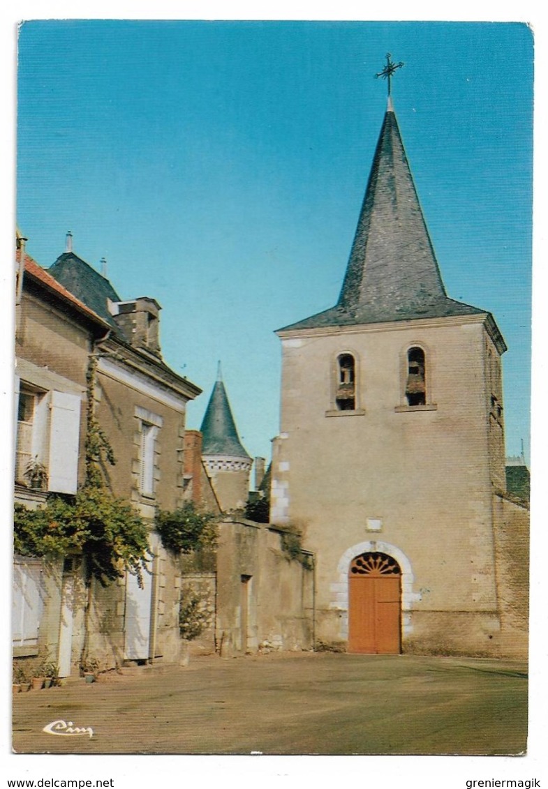 86 Dangé-St-Romain - L'église - Dange Saint Romain