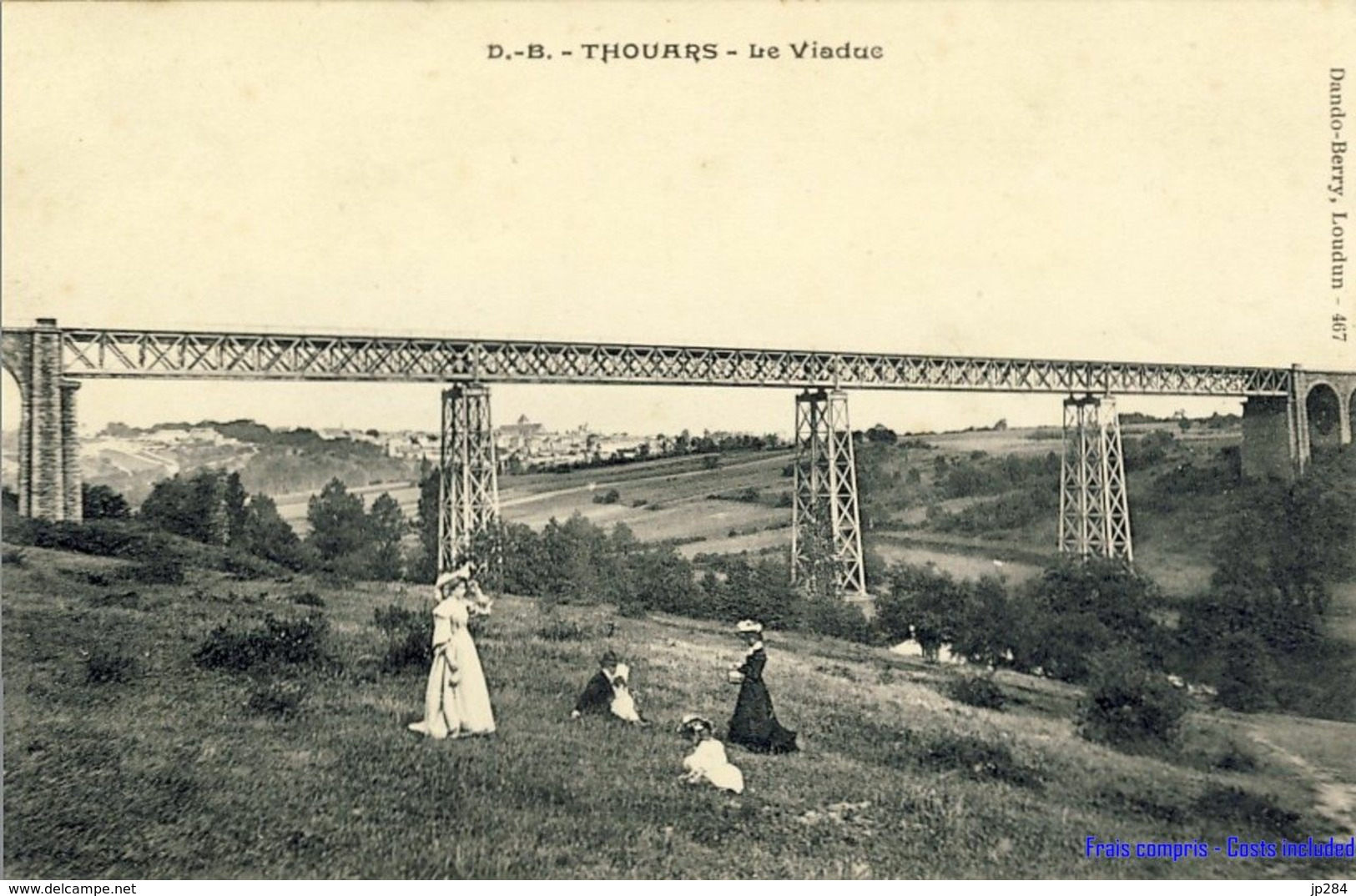 79 - Thouars - Le Viaduc - 1908 - Thouars