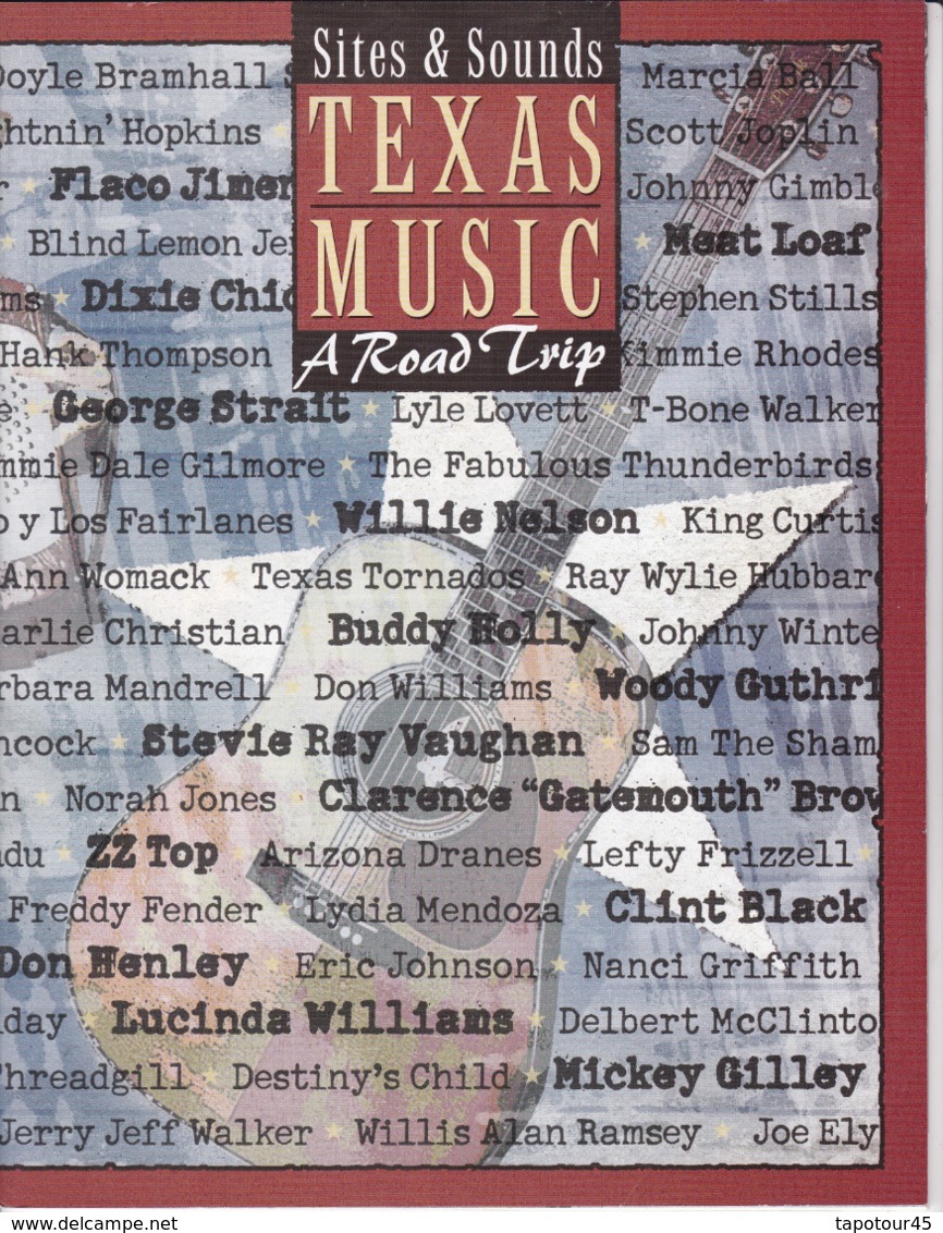 C 5)Livre, Revues >  Jazz, Rock, Country > "Texas Music"  (+- 43 Pages) - 1950-Heute