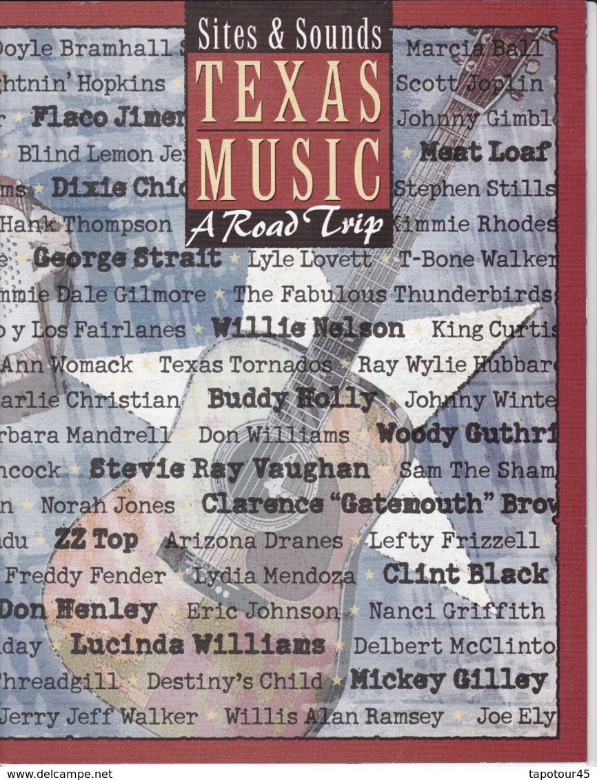 C 5)Livre, Revues >  Jazz, Rock, Country > "Texas Music"  (+- 43 Pages) - 1950-Maintenant