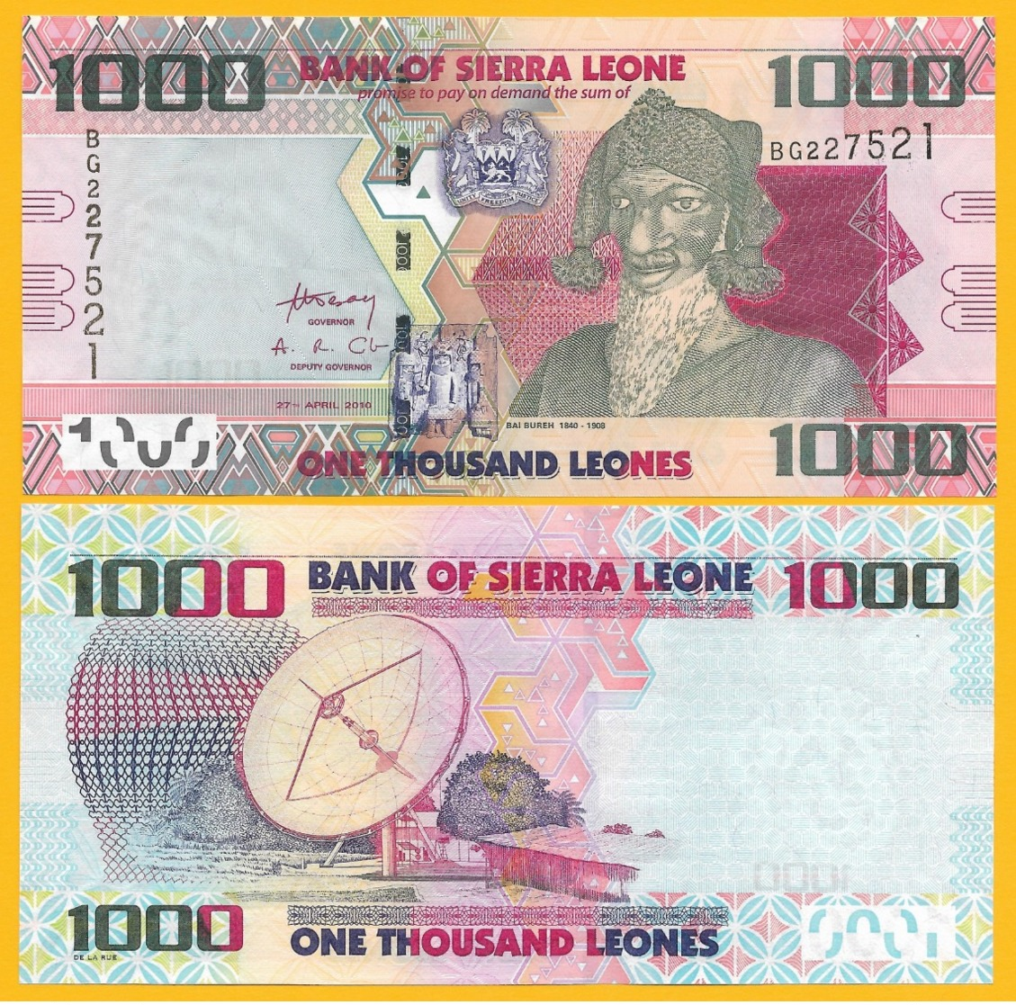 Sierra Leone 1000 Leones P-30 2010 UNC - Sierra Leone