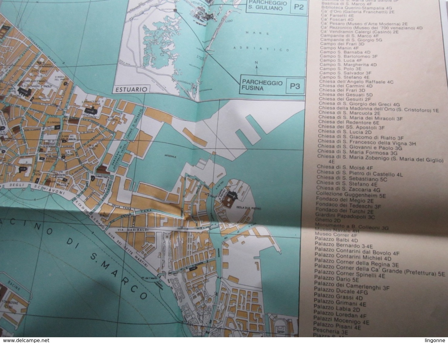 GUIDE DE VOYAGE VENISE + PLAN DE VENISE 64 pages Palais ducal Basilique Grand Canal Palais Iles et Lagune 106 illustrati