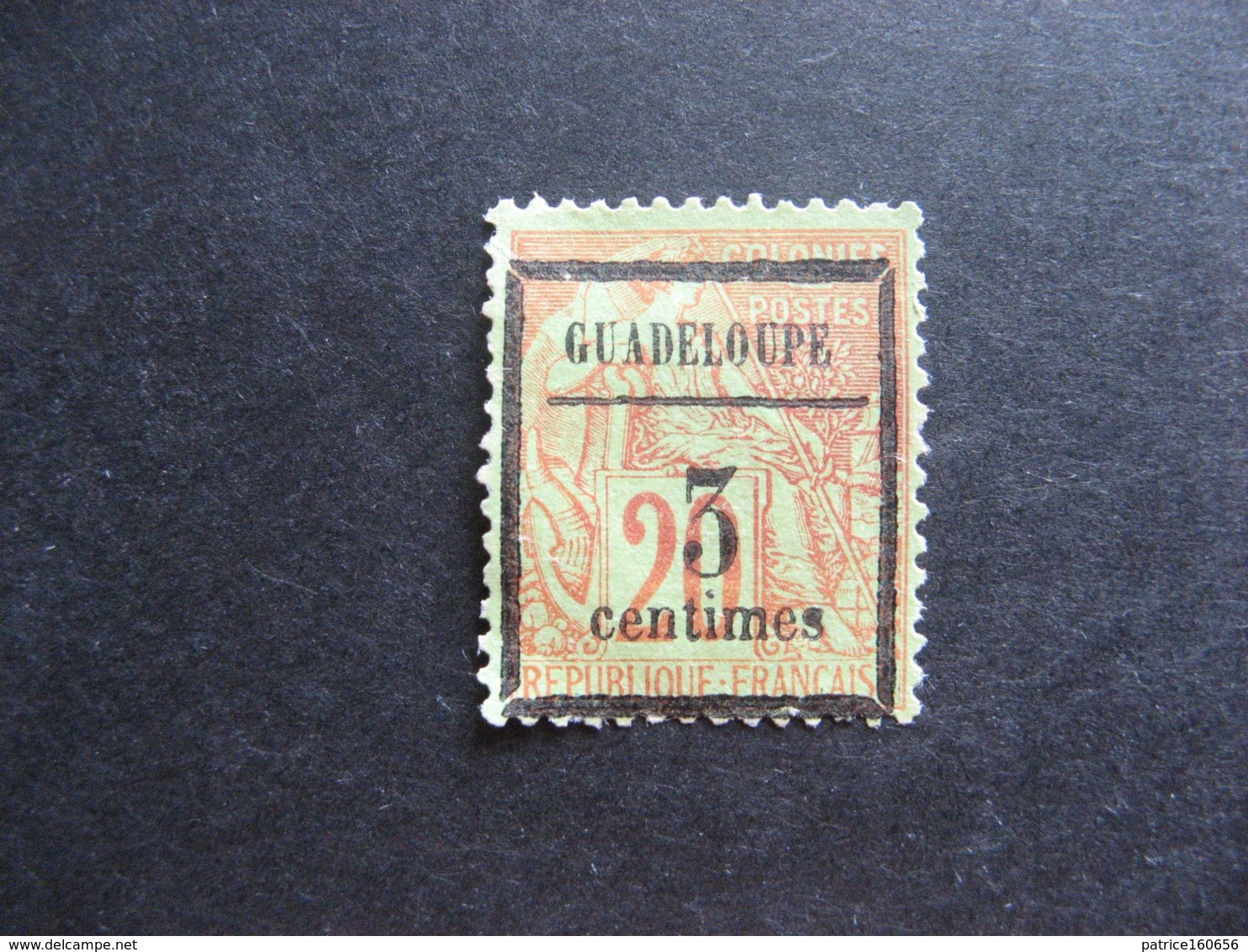 Guadeloupe: N°3,  G.N.O. - Unused Stamps