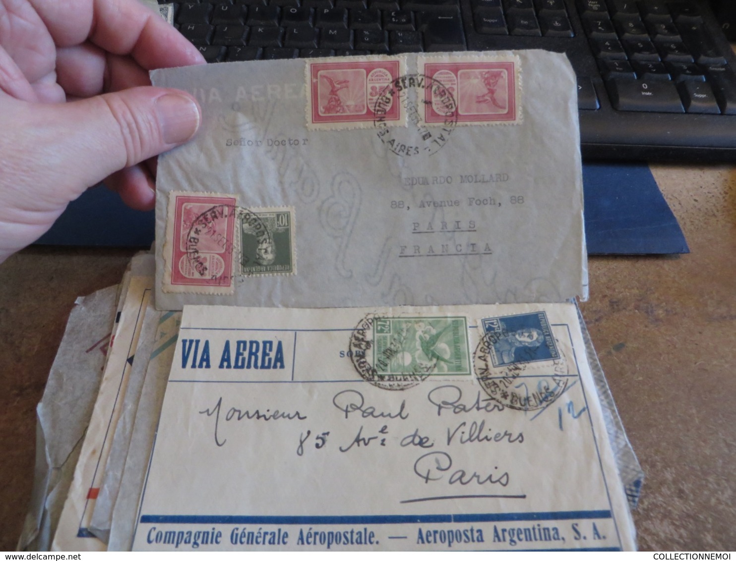 LOT DE LETTRES ,environ 40 ,LIRE DESCRIPTION TRES TRES TRES IMPORTANT - Lots & Kiloware (mixtures) - Max. 999 Stamps