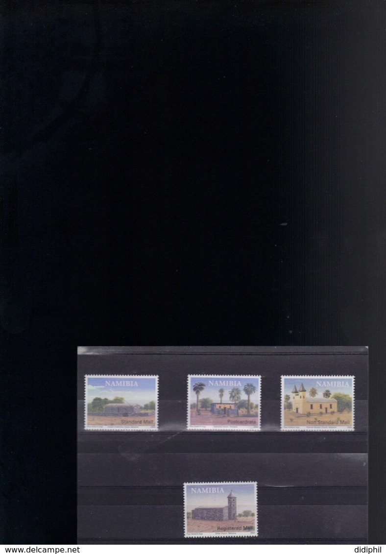 NAMIBIE 1020/1023** SUR LES MONUMENTS HISTORIQUES - Namibia (1990- ...)