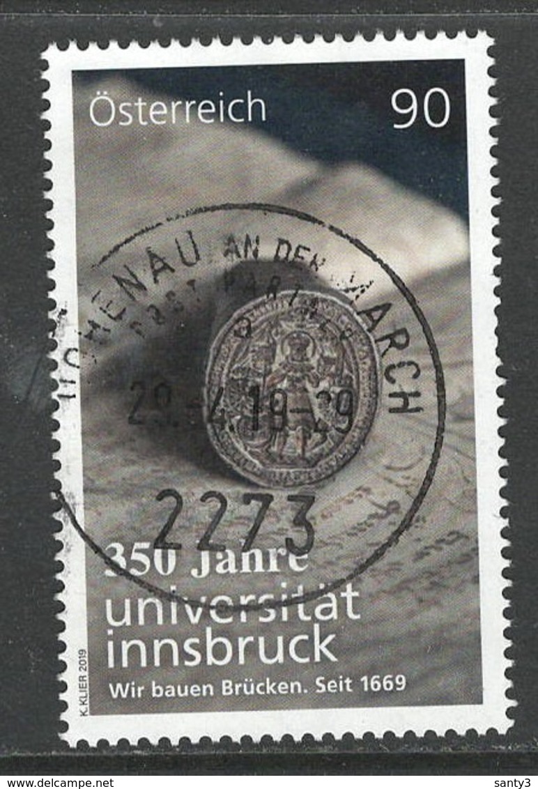Oostenrijk, Mi Jaar 2019,  Prachtig Gestempeld, Zie Scan - Used Stamps