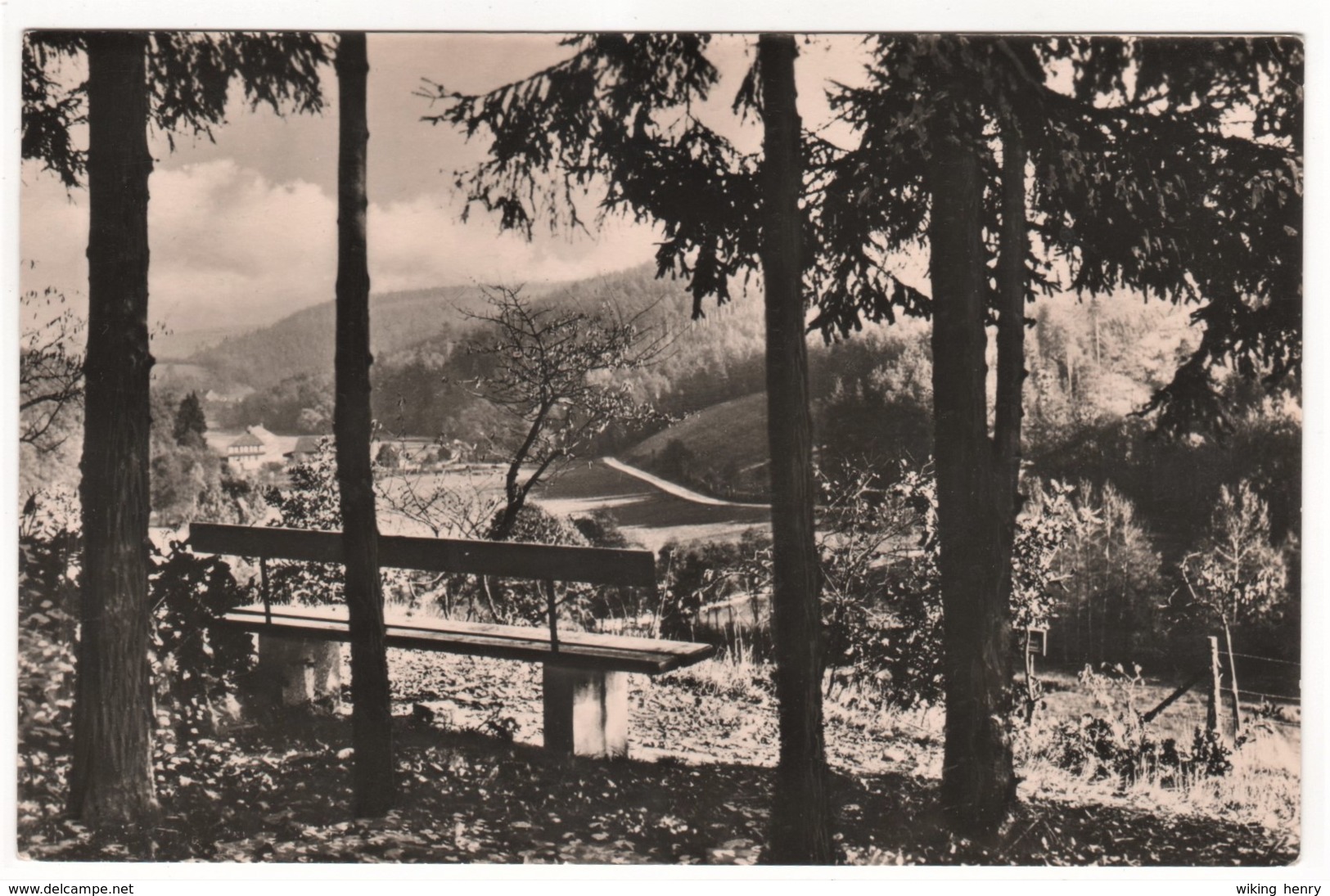 Hermsdorf - S/w Das Mühltal   Waldhaus Zur Amtsschreibermühle - Hermsdorf