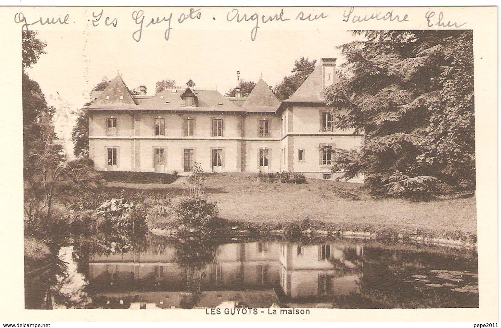 CPA 18 Argent Sur Sauldre Les GUYOTS - La Maison - Château - Peu Commune - Argent-sur-Sauldre