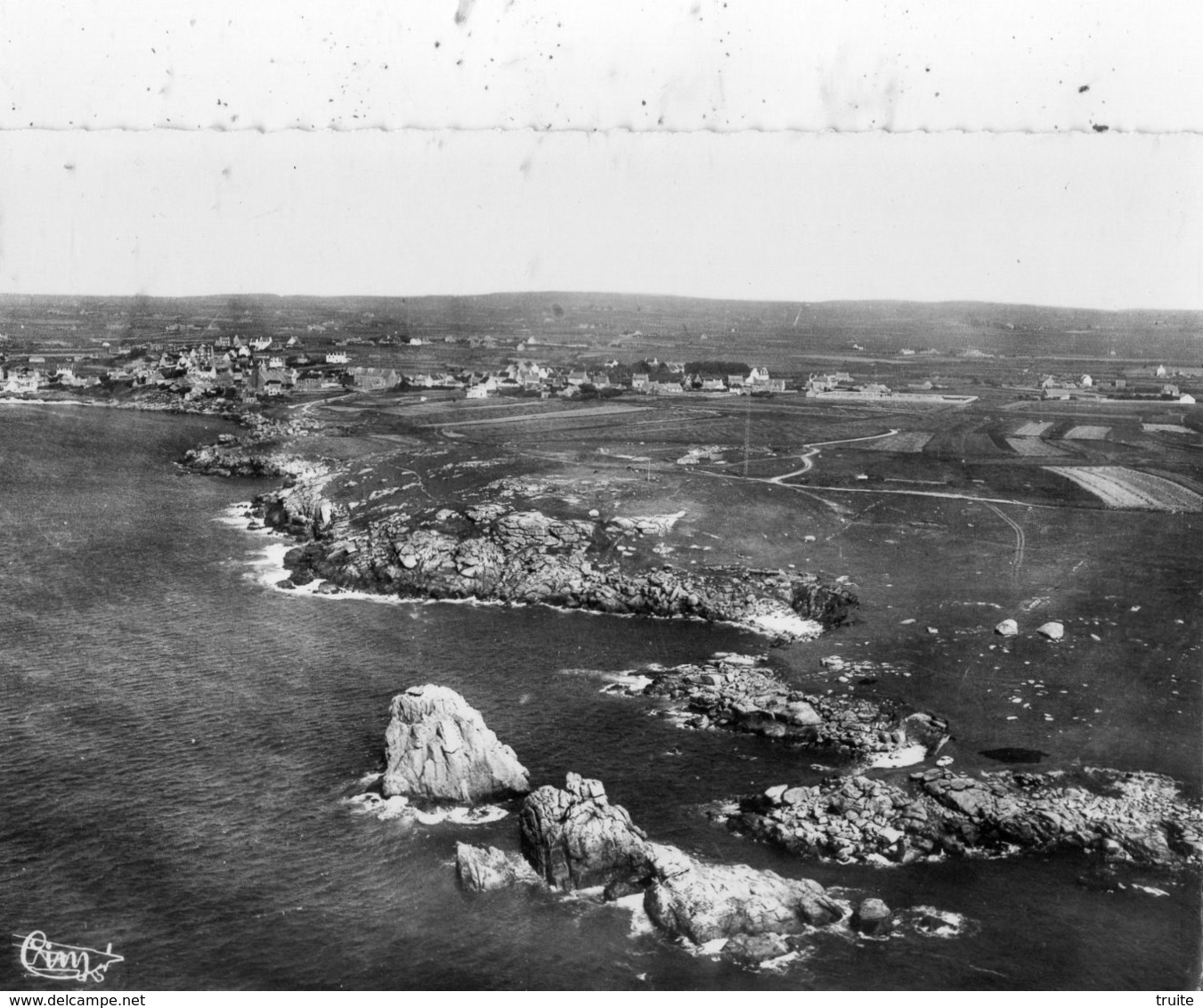 PORSPODER VUE AERIENNE DE LA COTE - Autres & Non Classés