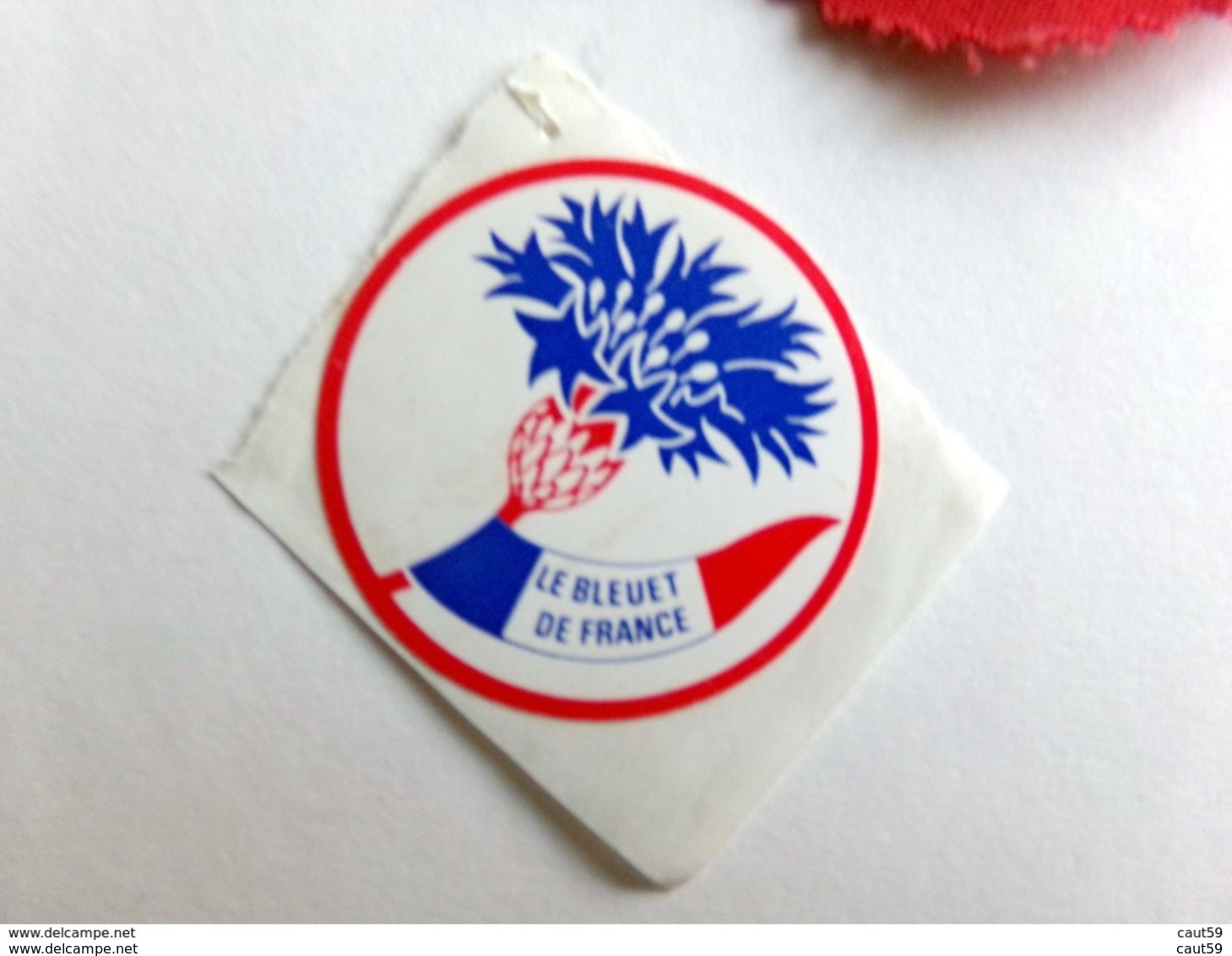 Le Bleuet De France Symbole Mémoire Solidarité,en France,envers Anciens Combattants,Victimes Guerre,Veuves Orphelins (Nu - Patches