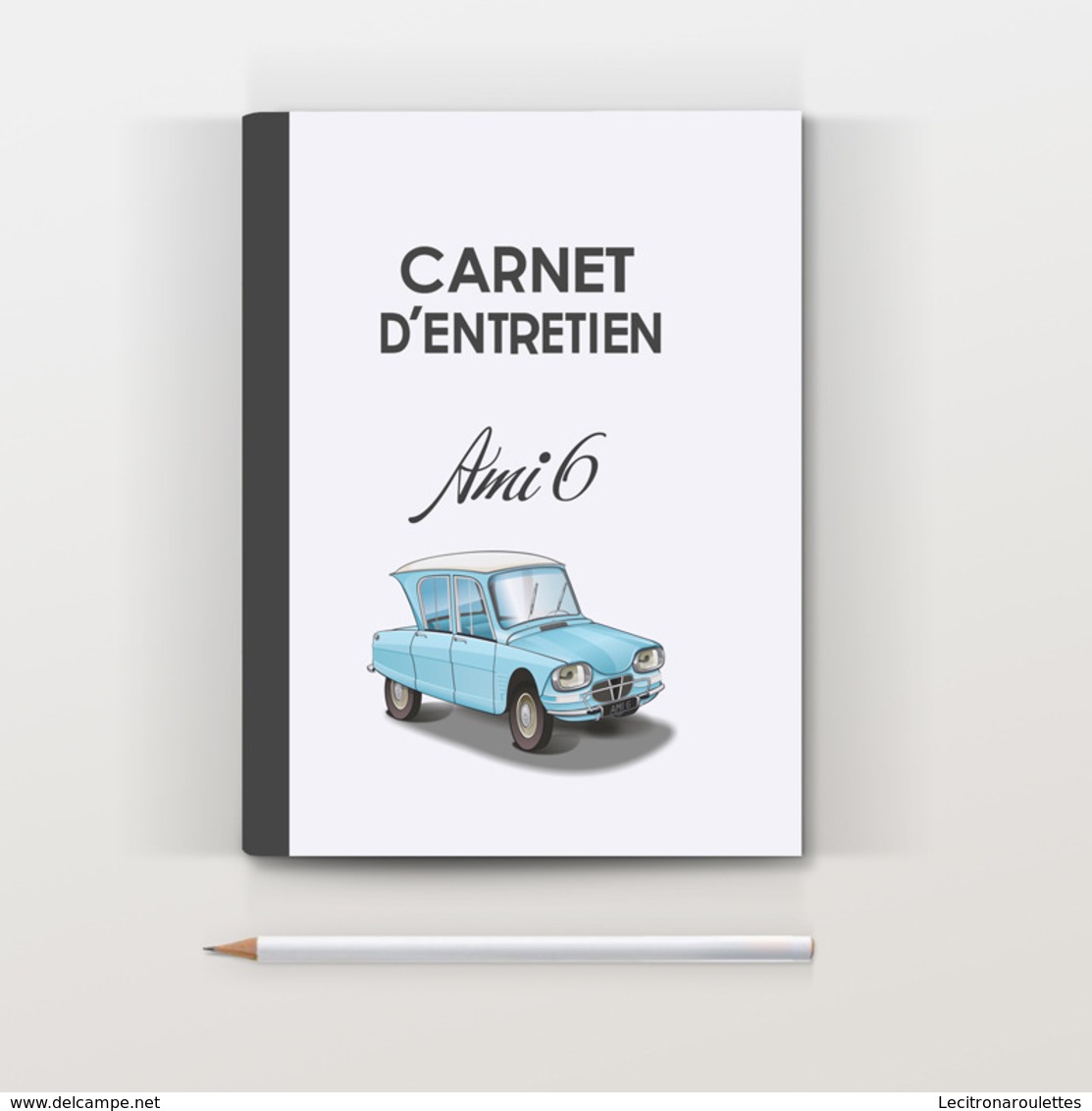 Carnet D'entretien Neuf Pour Citroën Ami 6 Ami6 Ami Citroen Papier - Cars