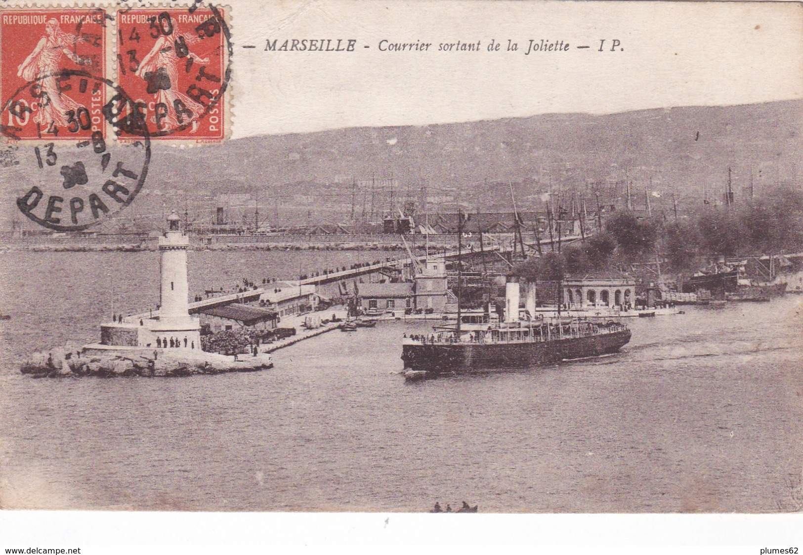 Marseille.Courrier Sortant De La Joliette (20) - Vieux Port, Saint Victor, Le Panier