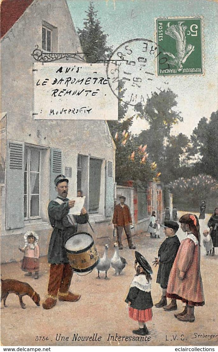 Thème   Gardes Ou Tambours De Ville. Une Nouvelle Intéressante      (voir Scan) - Autres & Non Classés