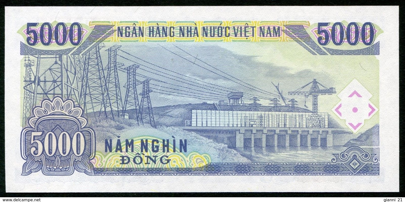 VIETNAM Viet Nam - 5.000 Dong 1991 UNC P.108 - Vietnam