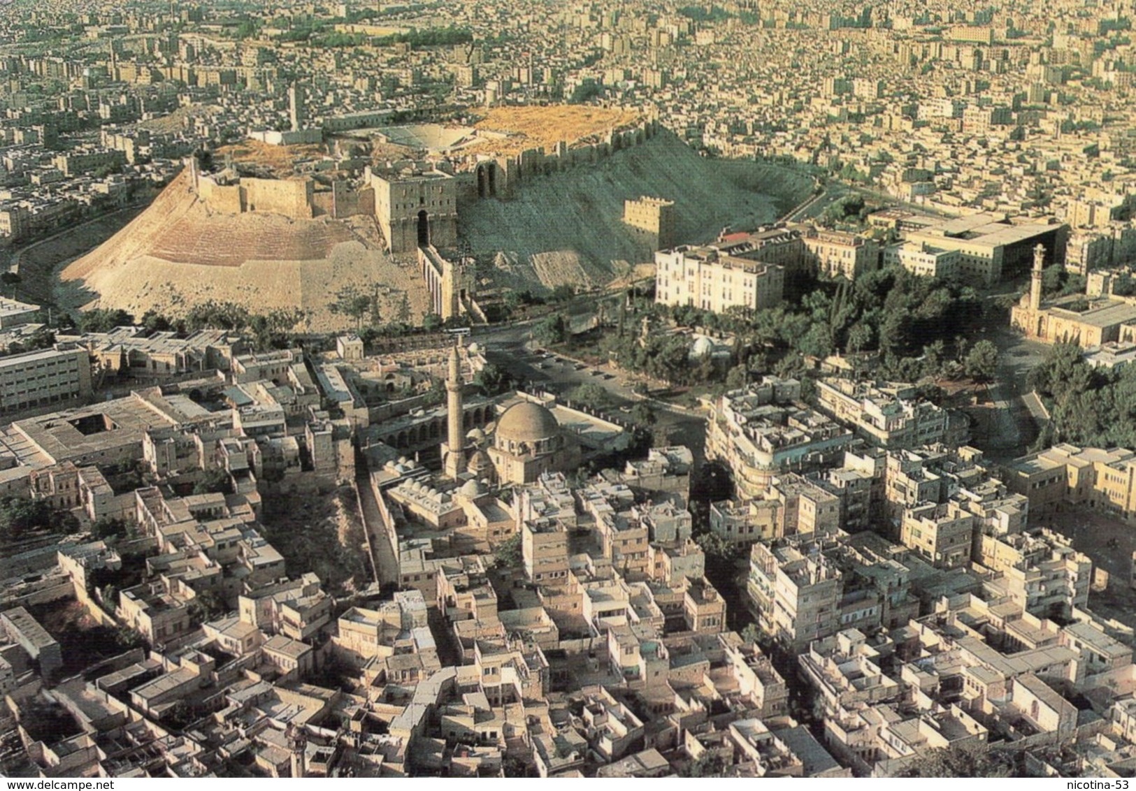 CT-02978- ALEPPO - SYRIA - THE OLD TOWN OF ALEPPO - ( PANORAMAE VIEW ) - Siria