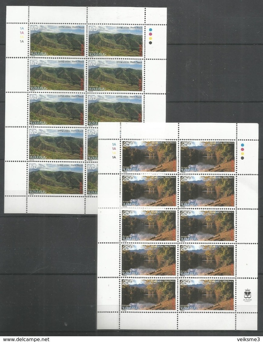 10x ARMENIA - MNH - Europa-CEPT - Nature - 1999 - 1999